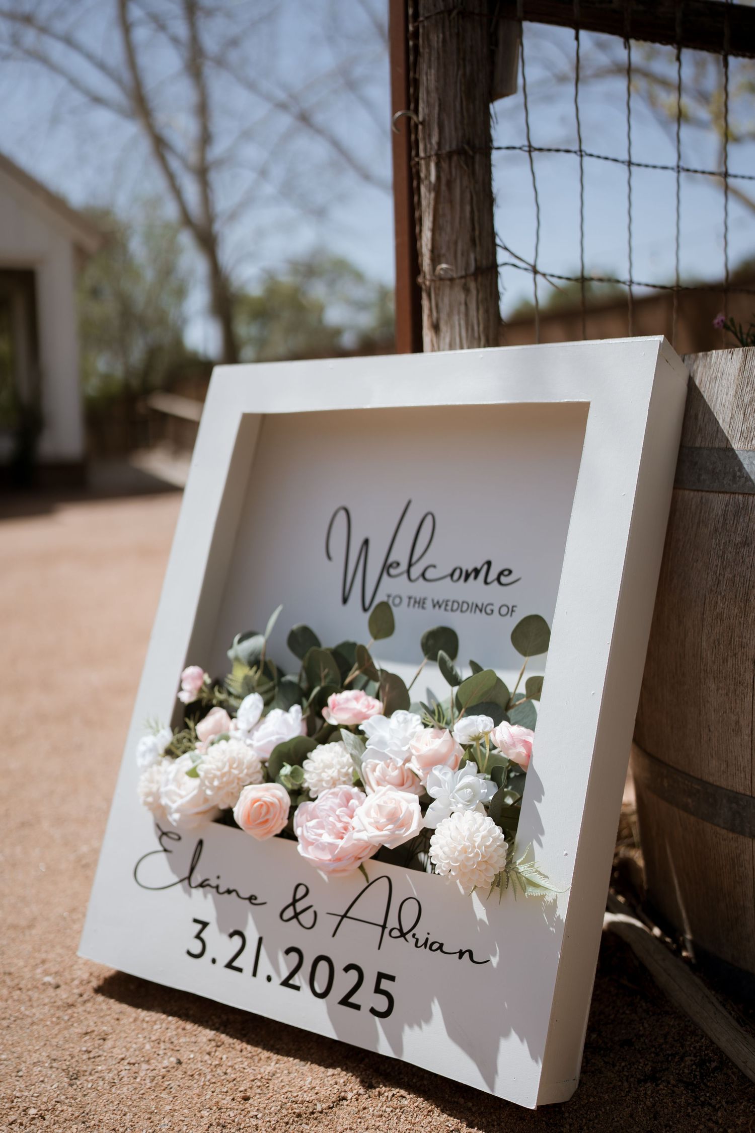 The Chapel at Gruene ceremony florals