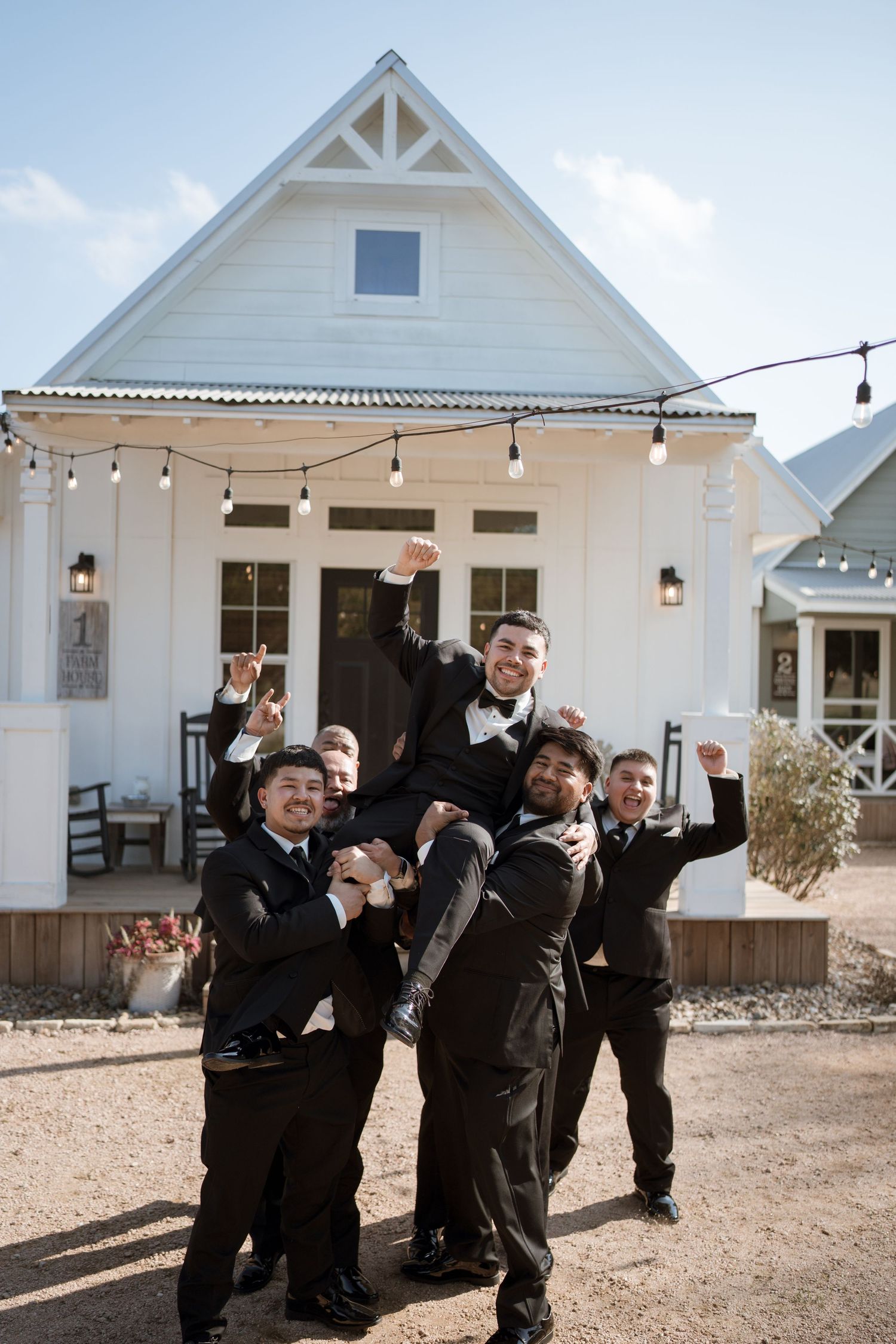 The Chapel at Gruene grooms suite