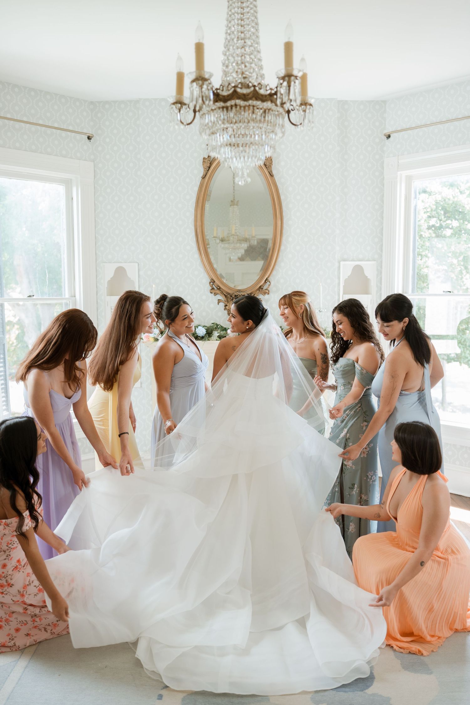 Woodbine Mansion Bridesmaids Photos