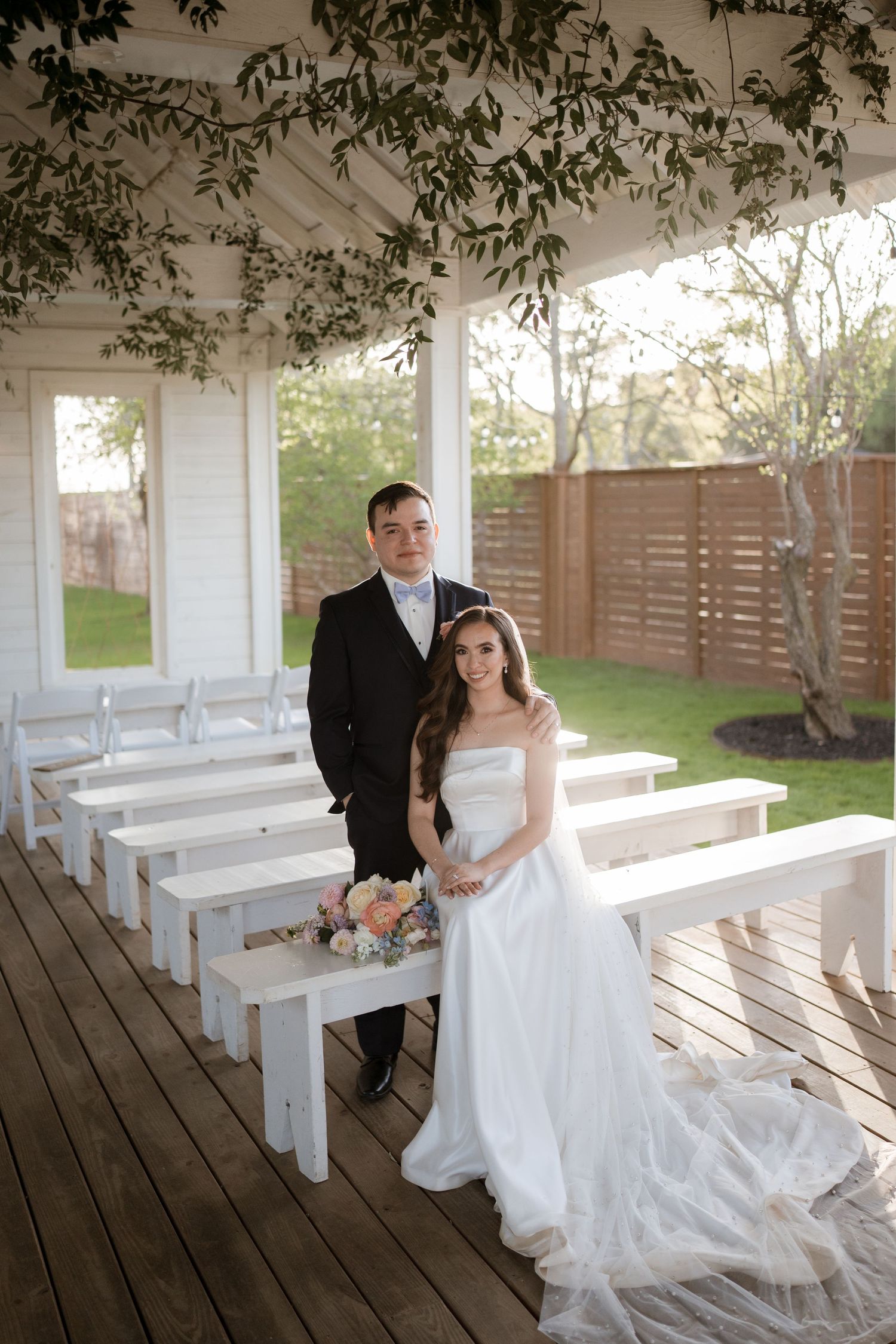 The Chapel at Gruene golden hour