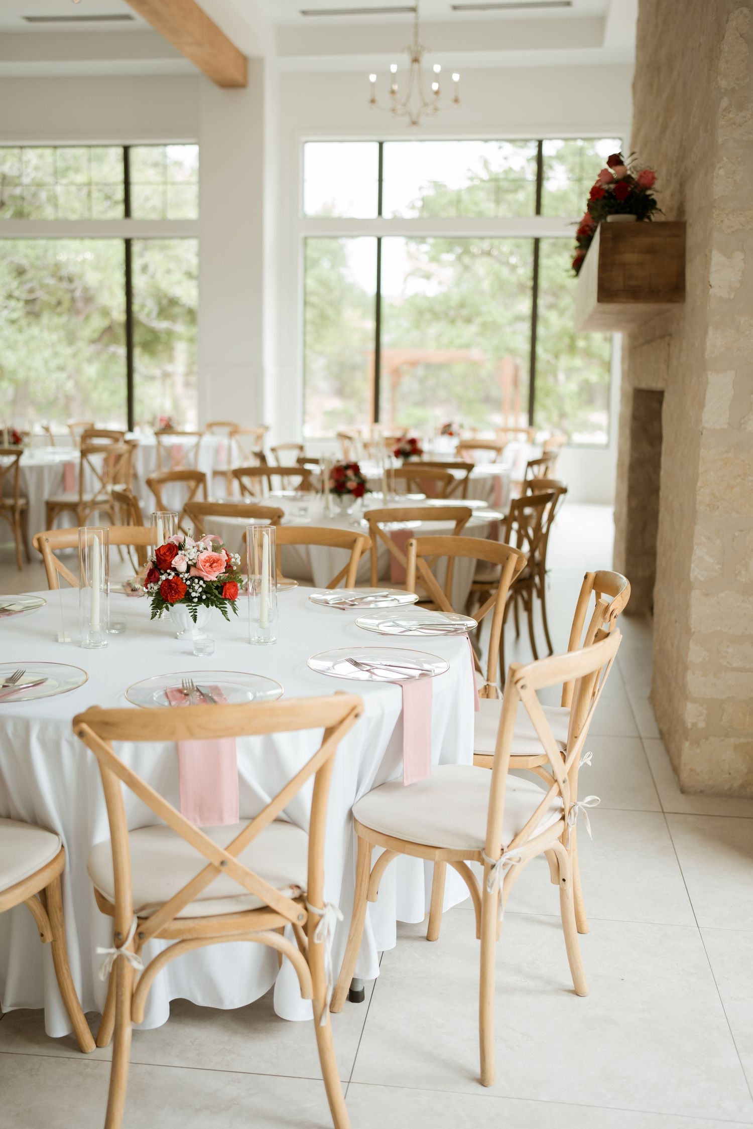 The preserve at canyon lake table setup