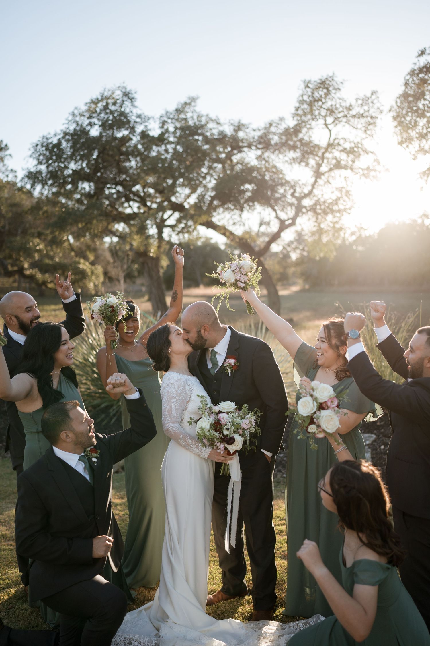 Park 31 bridal party portraits