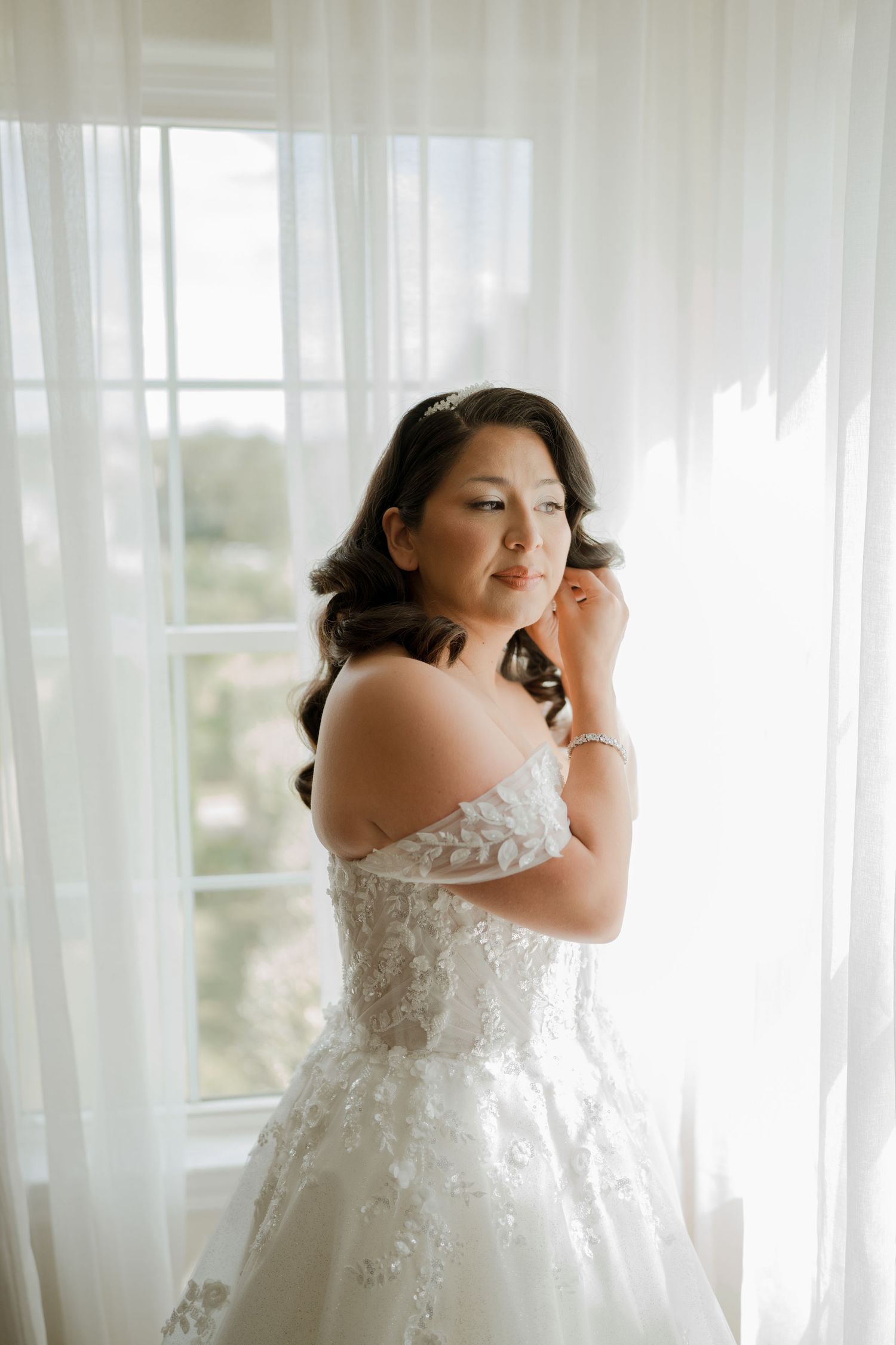 The gardens of cransebury view bridal suite