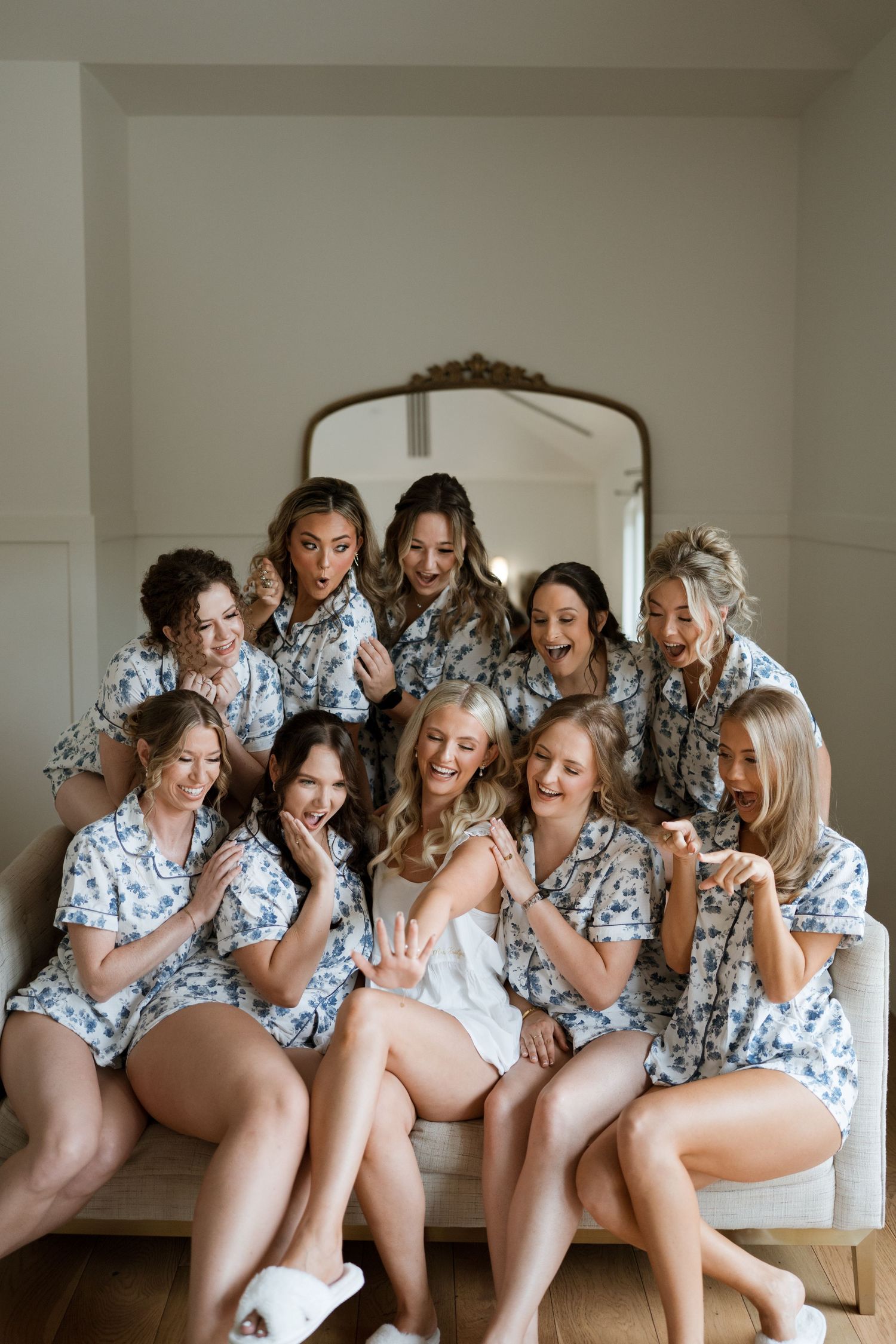 the preserve at canyon lake bridesmaids pajama photos