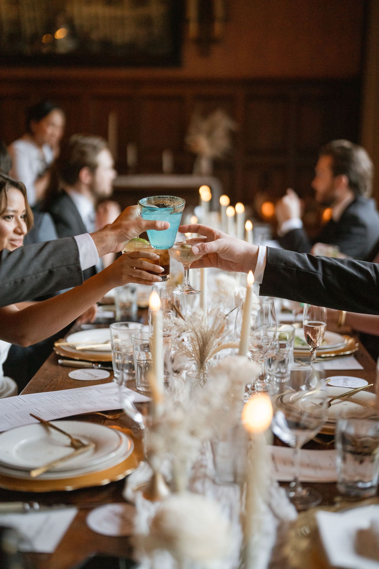 indoor wedding at hotel emma