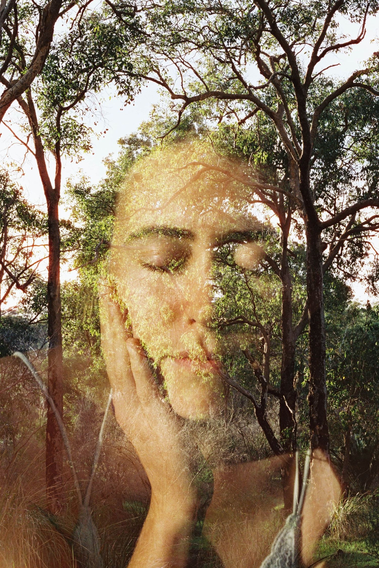 Contemplative film photo of woman immersed in nature – InBluem shoot at Lesmurdie Falls near Perth

Maria Guzman | Perth Photographer