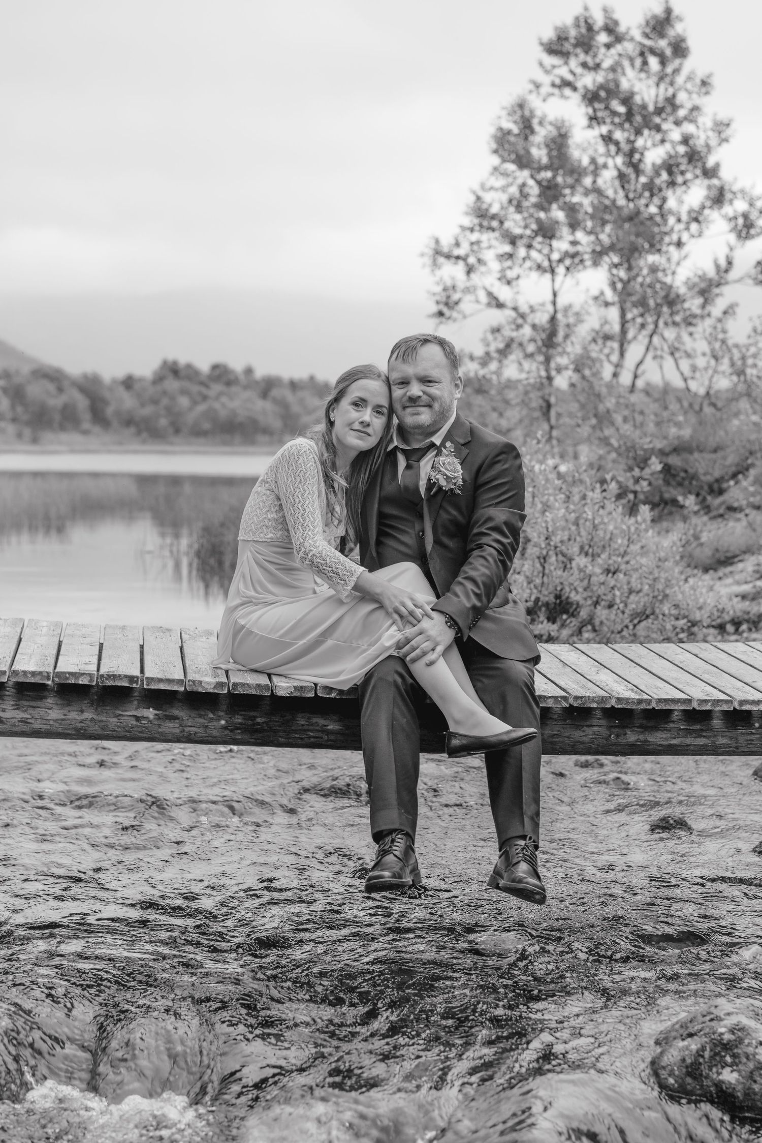 Bryllupsfotografering i Sortland