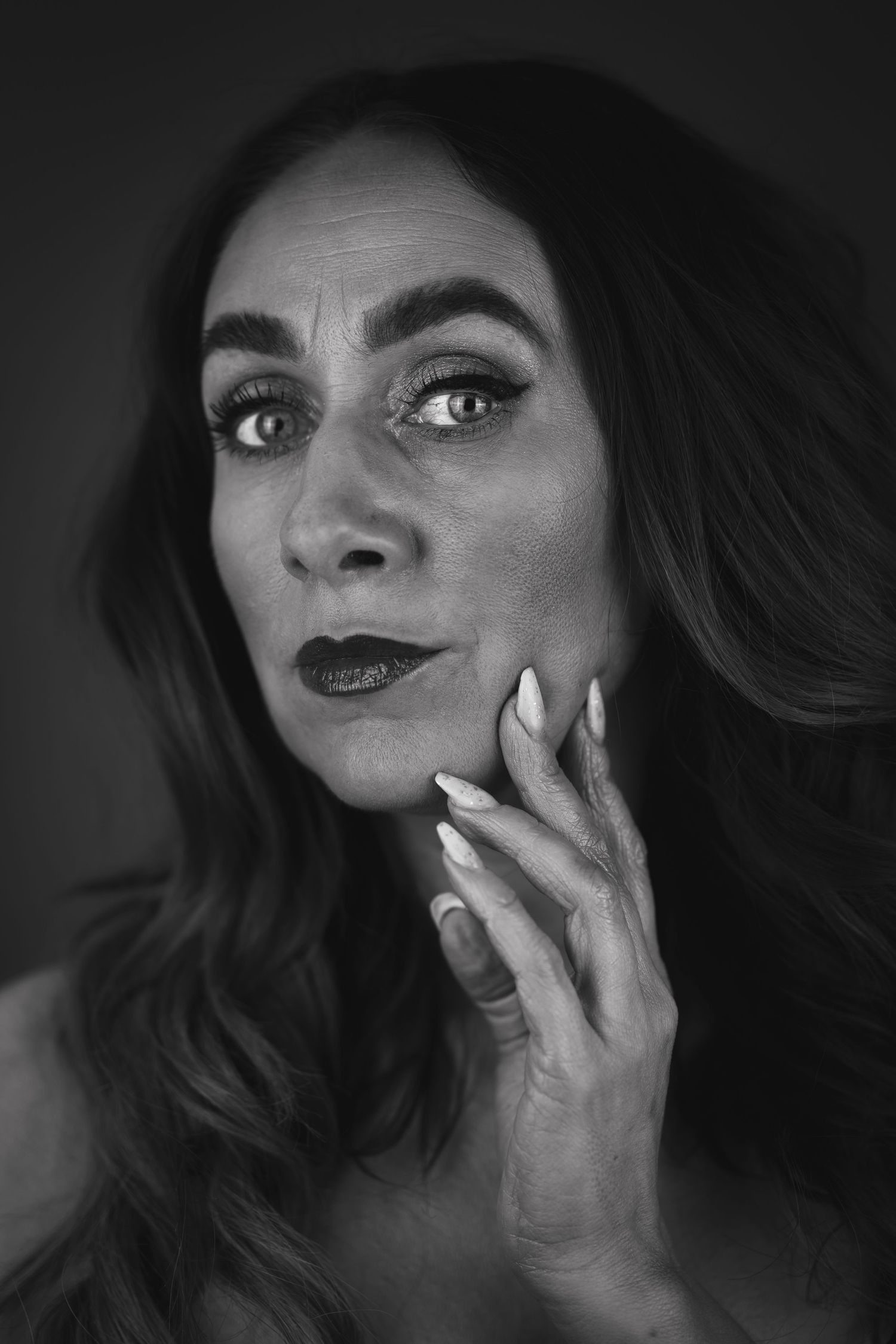 Cecilie i studio
