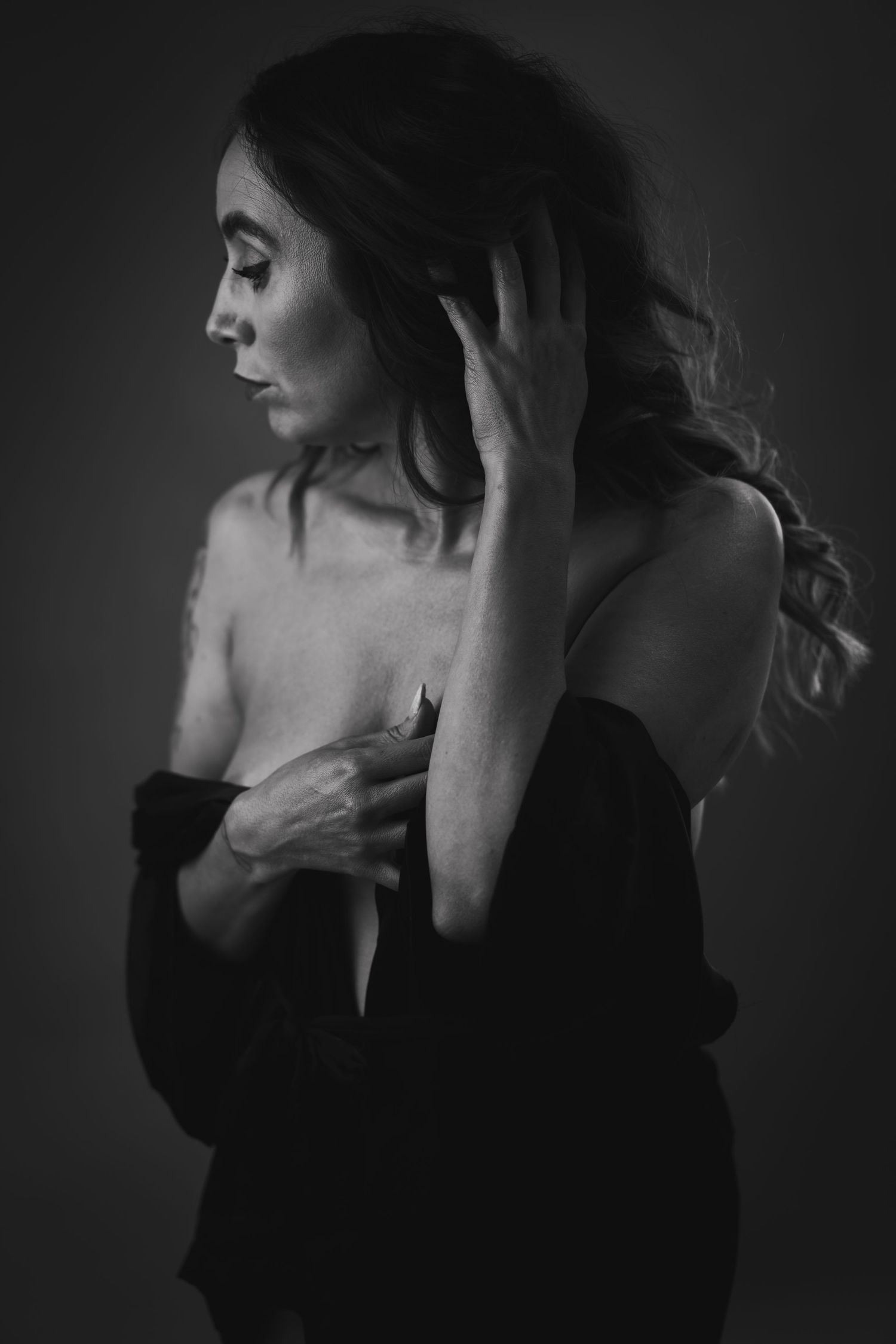 Cecilie i studio