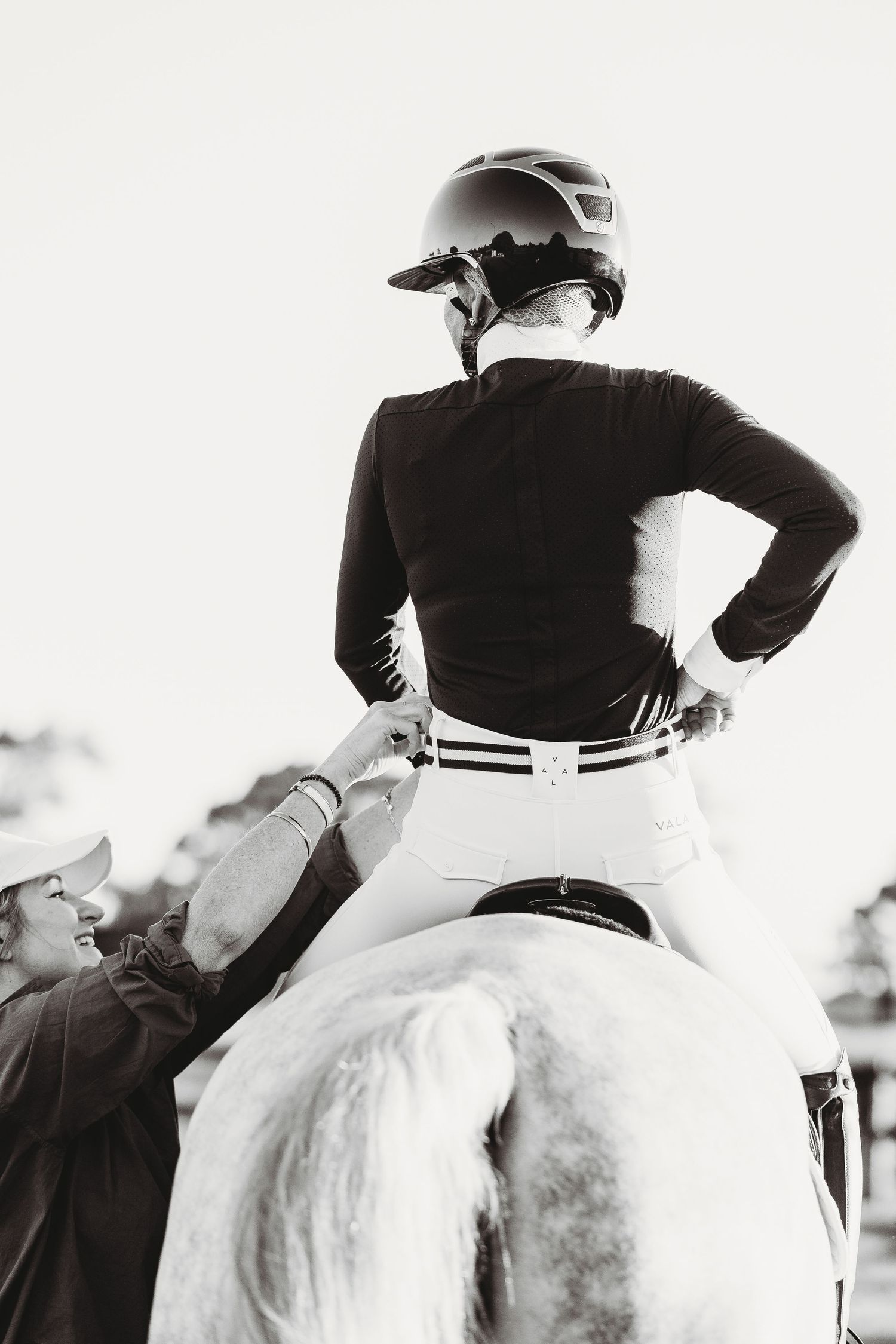 behind the scenes images at vala equestrian photoshoot at kolora lodge in queensland