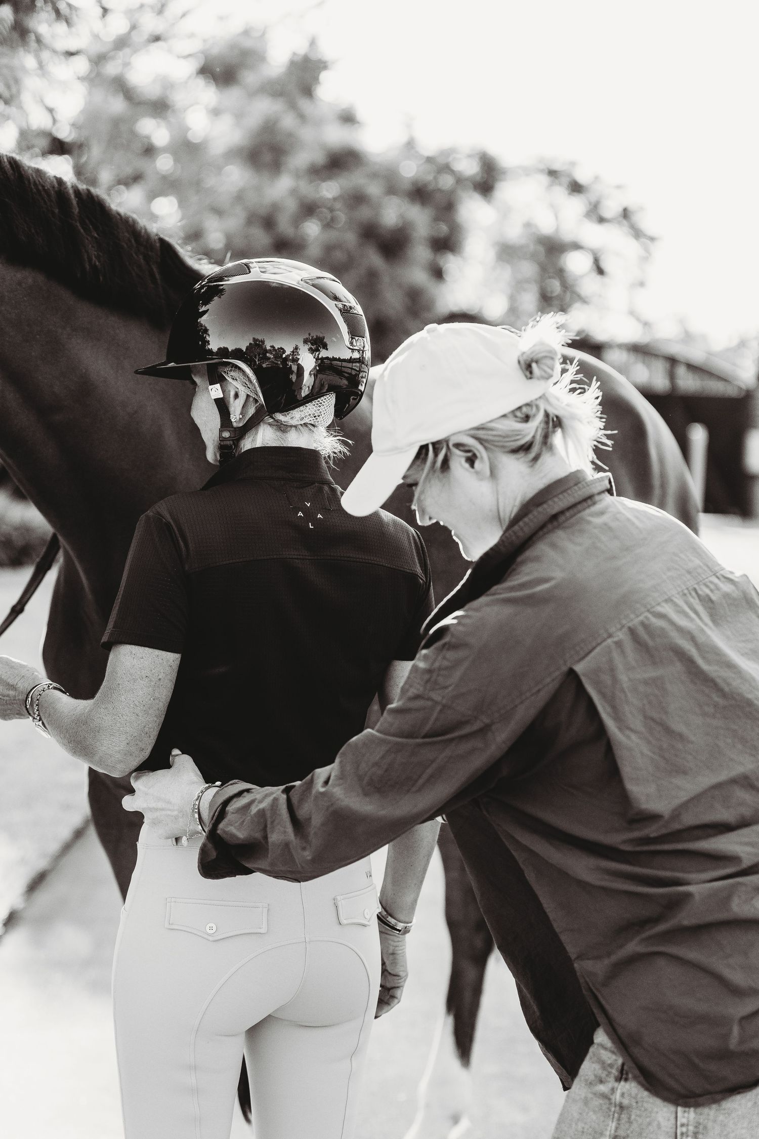 behind the scenes images at vala equestrian photoshoot at kolora lodge in queensland