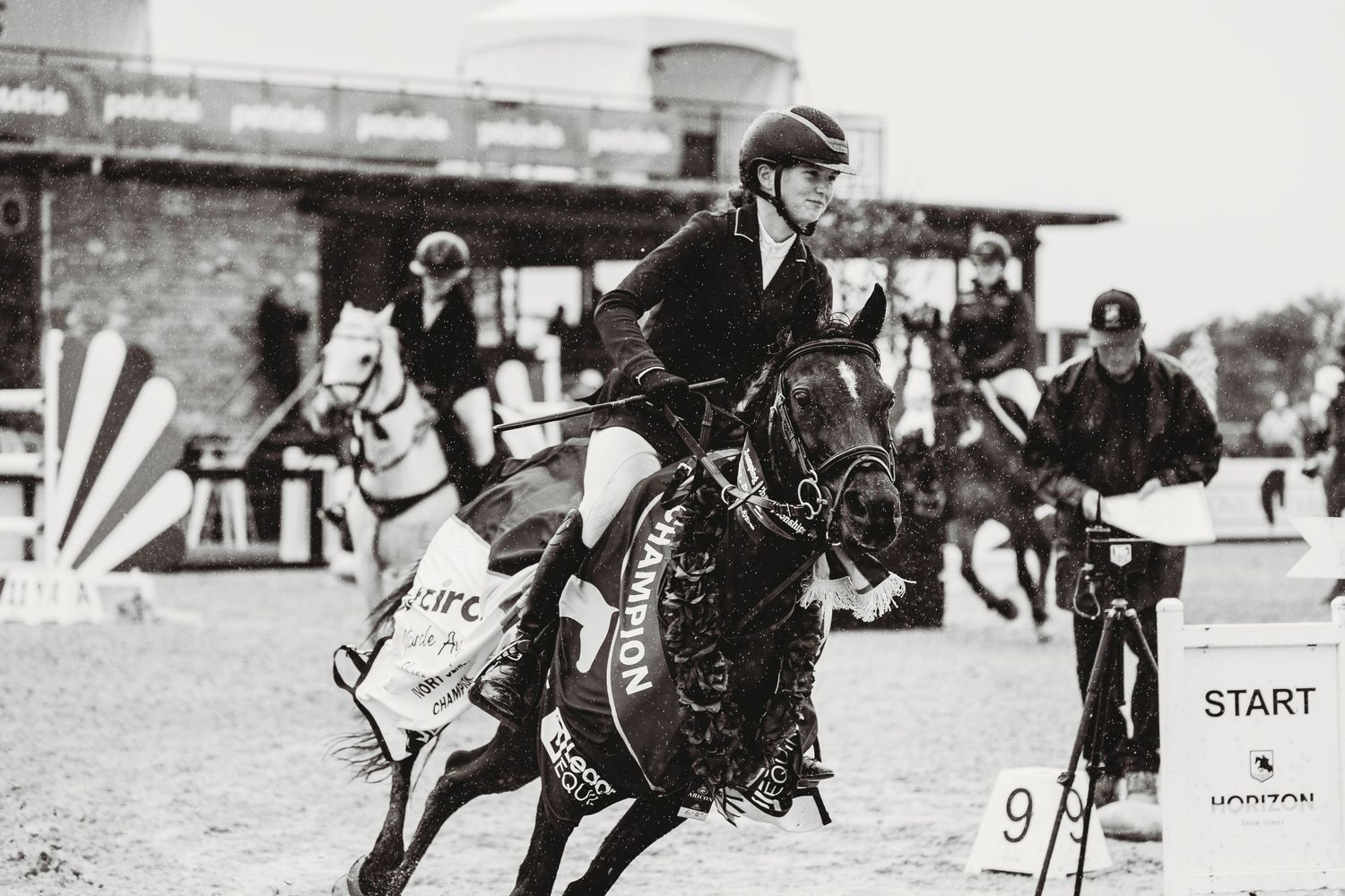 lap of honour australian jumping championships boneo park