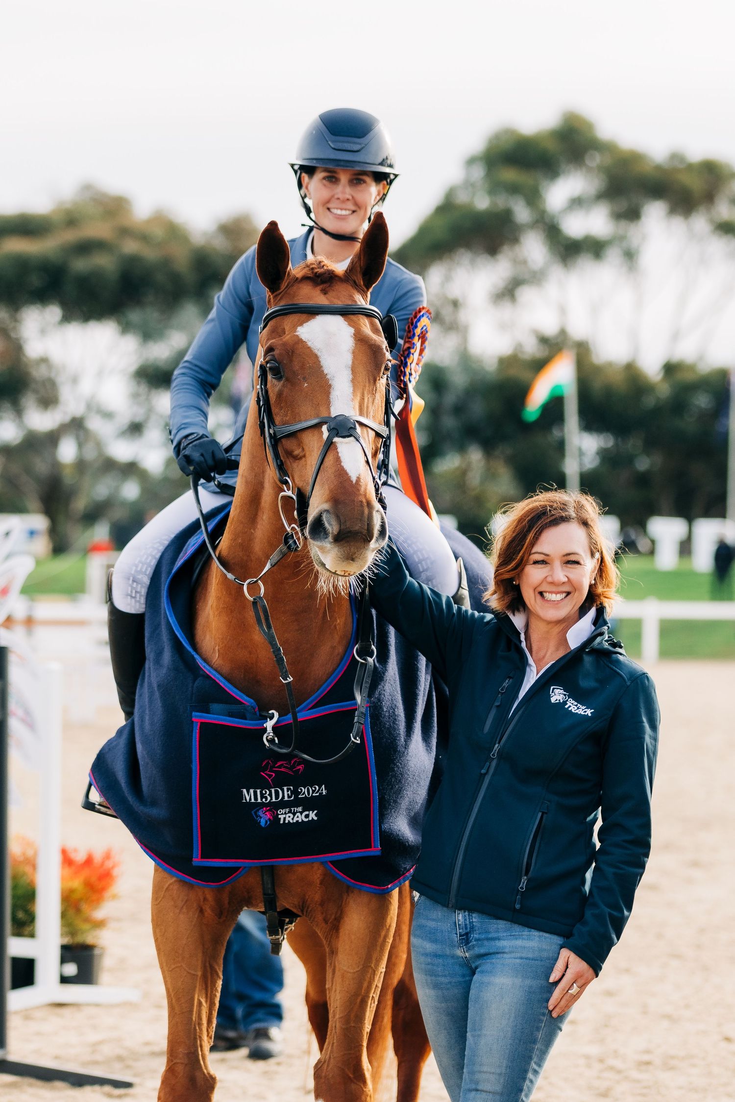 melbourne international three day event presentation tracey button