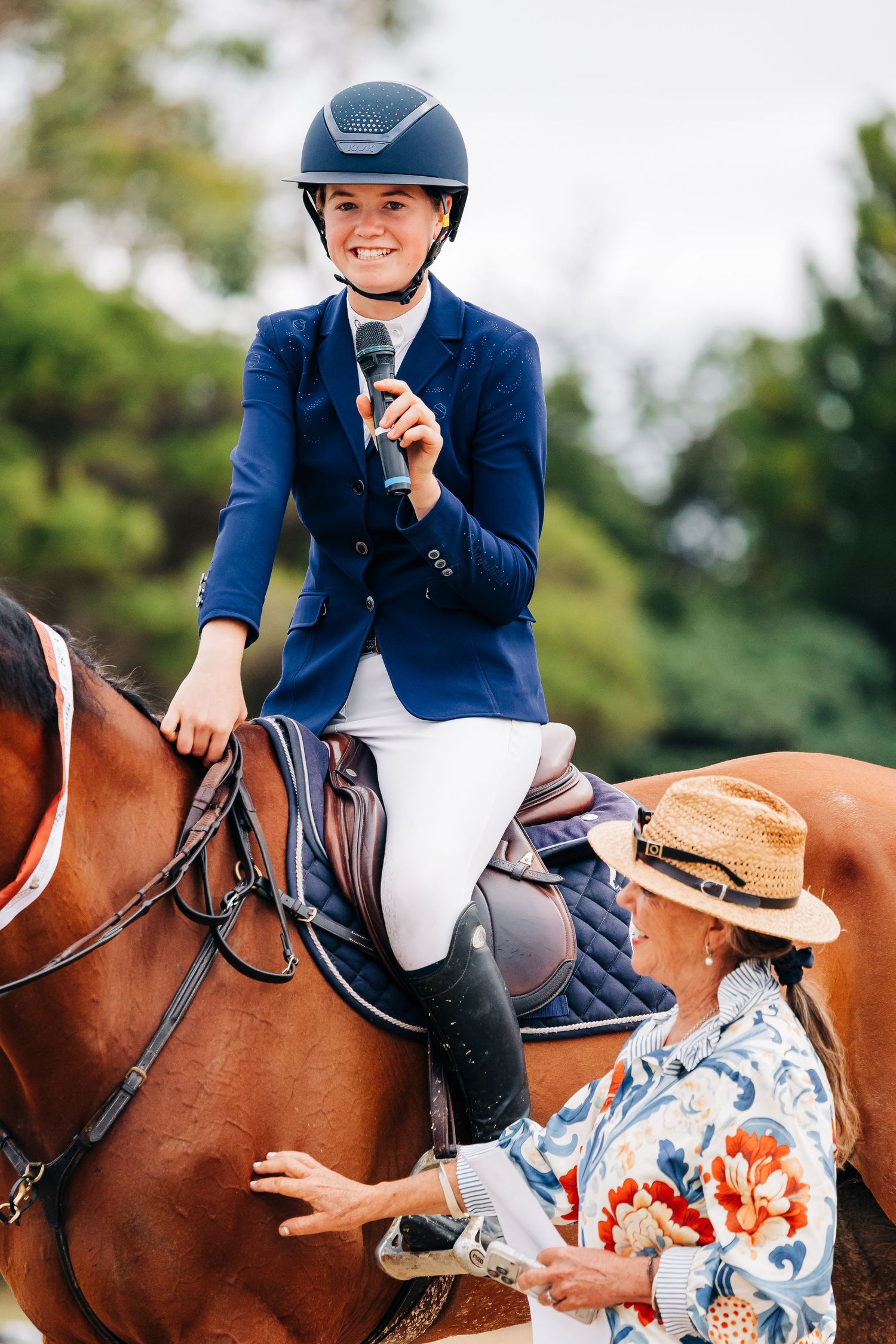 boneo park showjumping interview