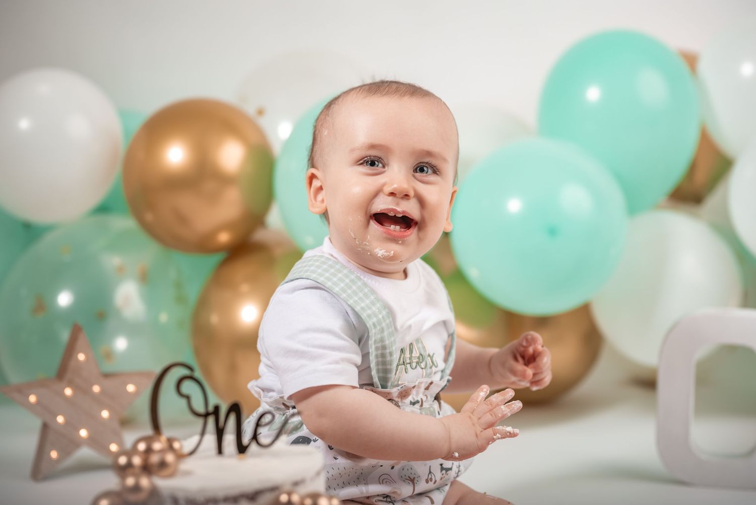 Fotografia Smash Cake en Toledo | AnaVillamuelas Fotografía