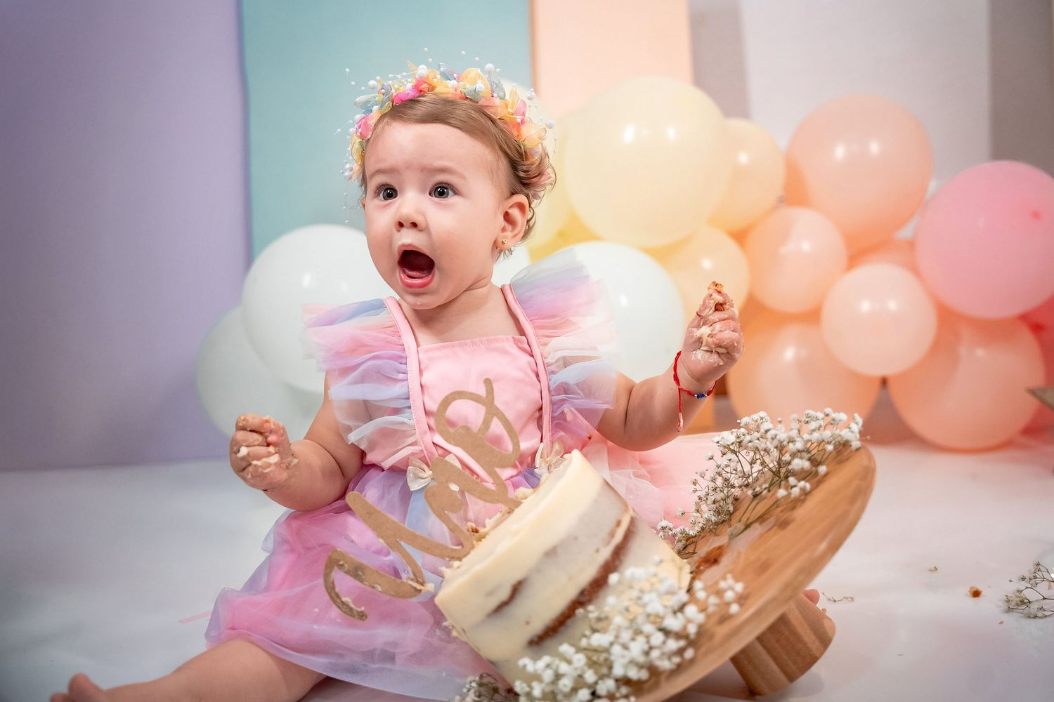 Fotografía Smash Cake en Toledo | AnaVillamuelas Fotografía