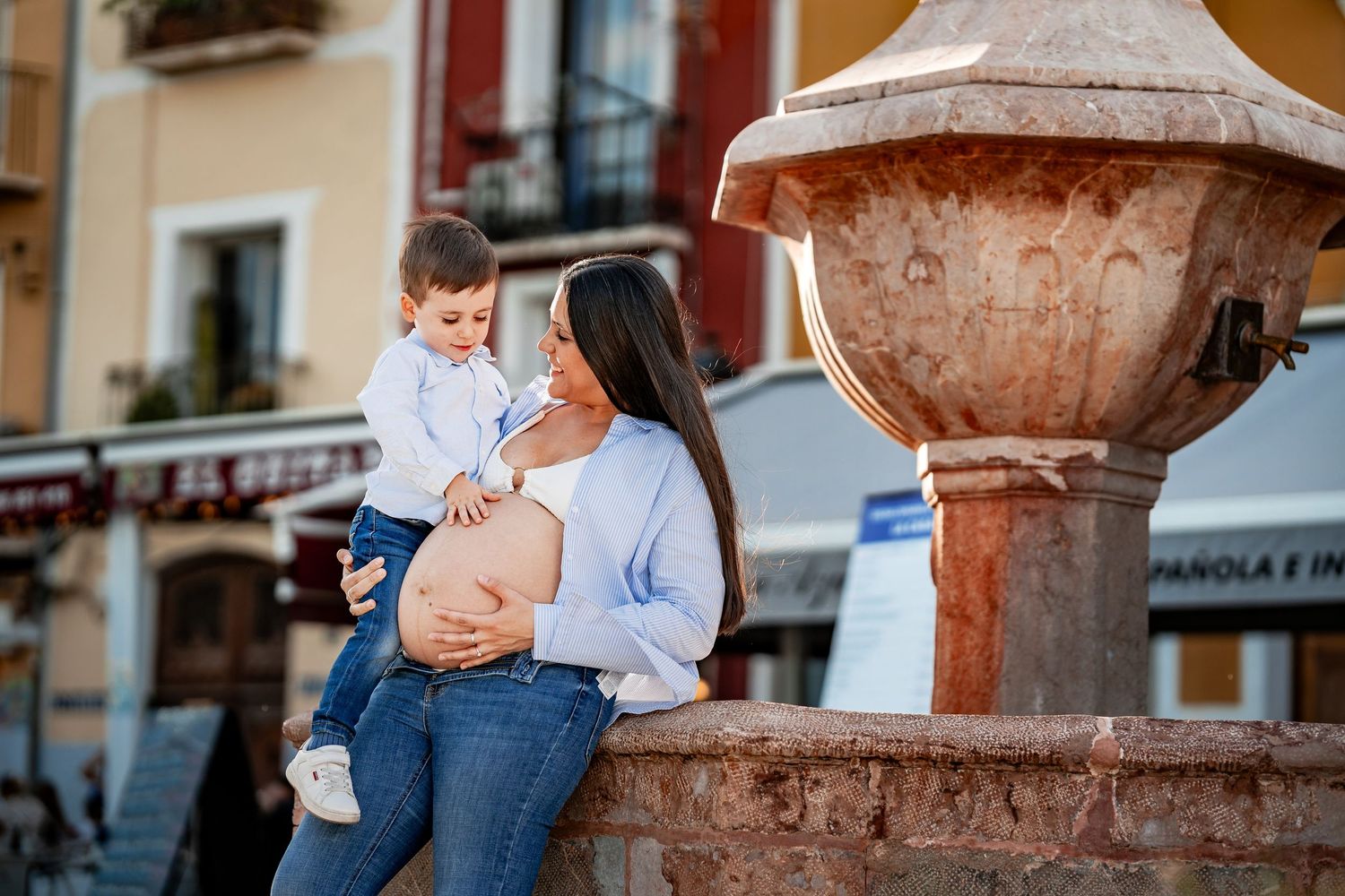 Fotografía Premamá en Villajoyosa | AnaVillamuelas Fotografía