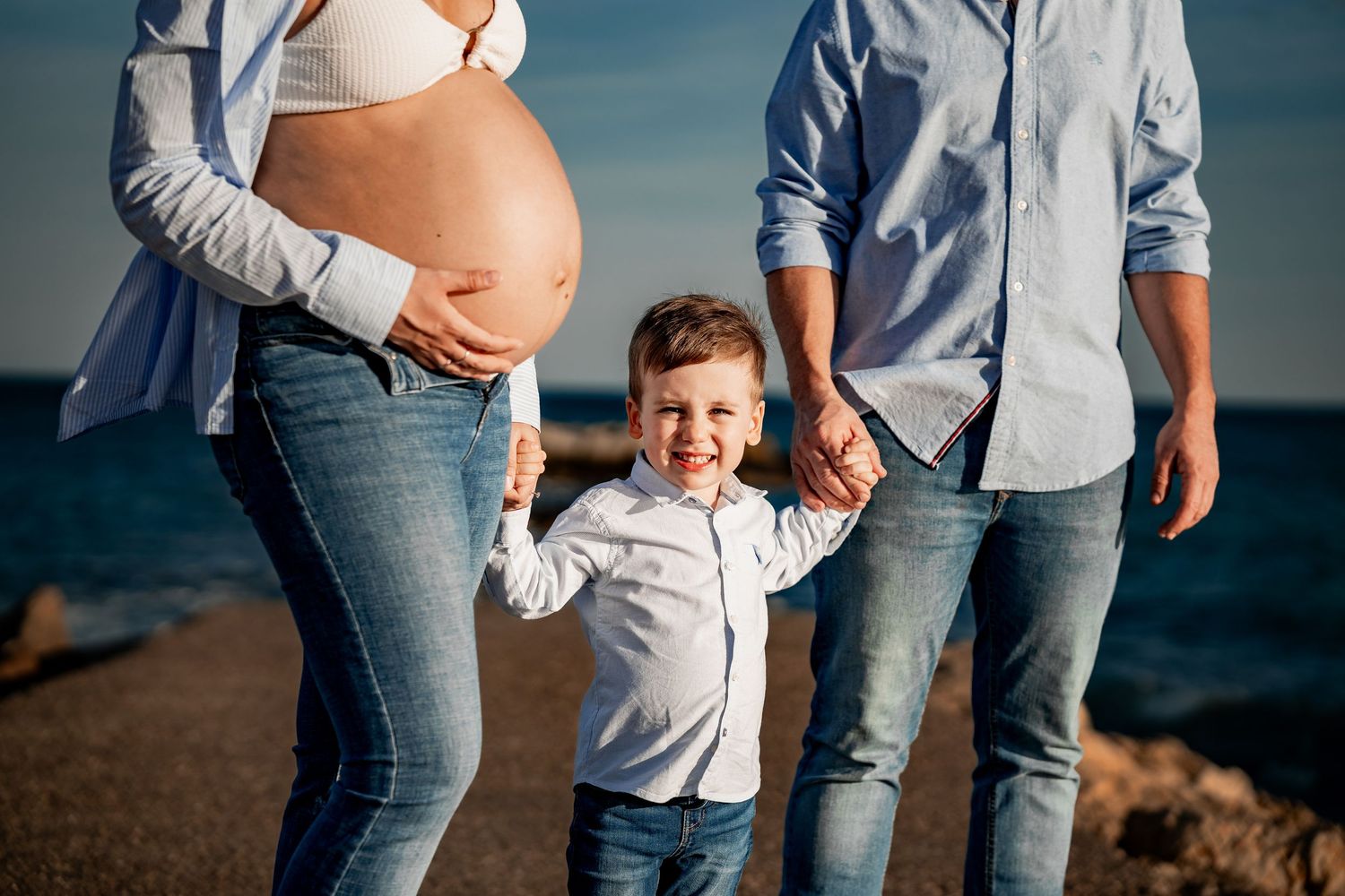 Fotografía Premamá en Villajoyosa | AnaVillamuelas Fotografía