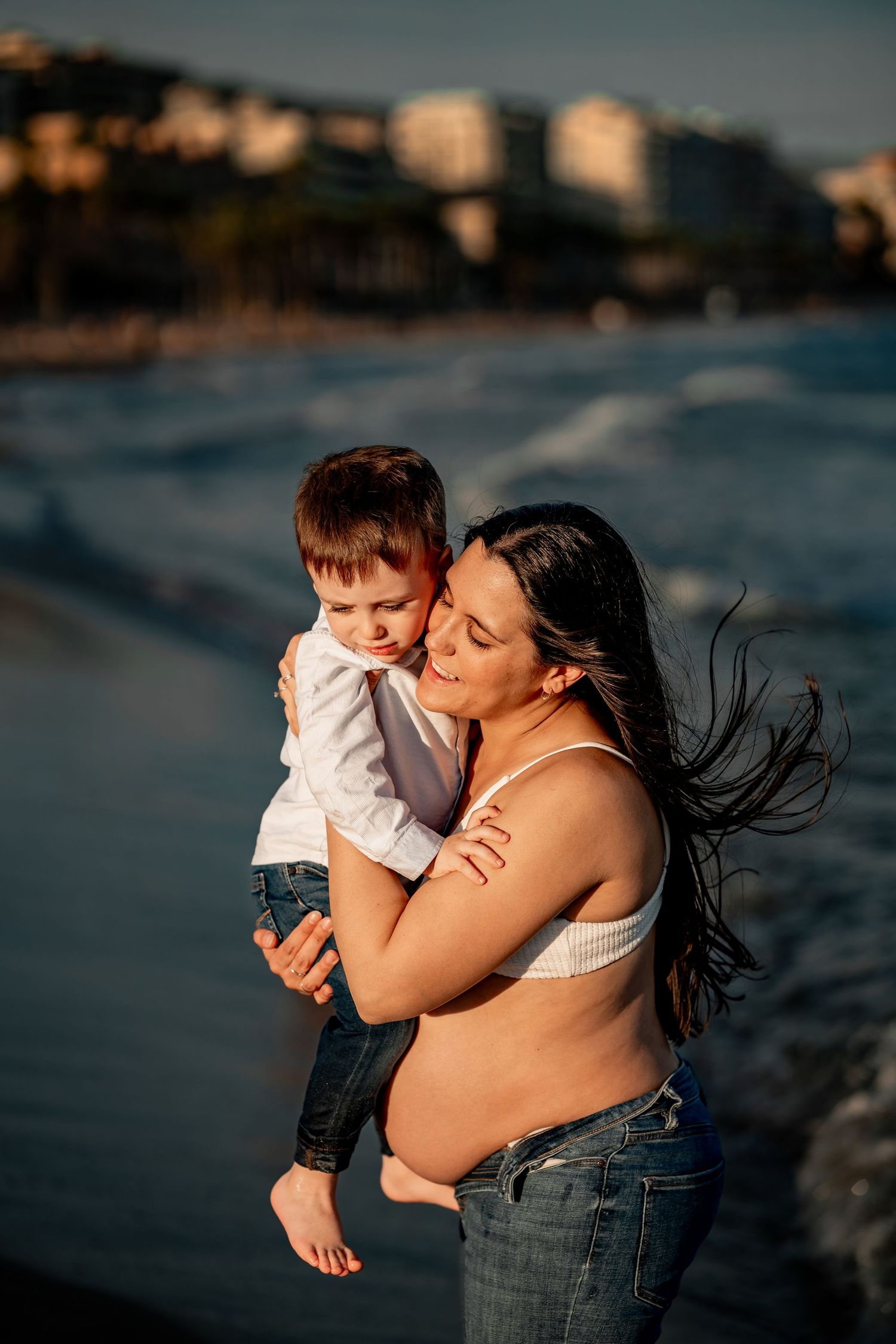 Fotografía Premamá en Villajoyosa | AnaVillamuelas Fotografía
