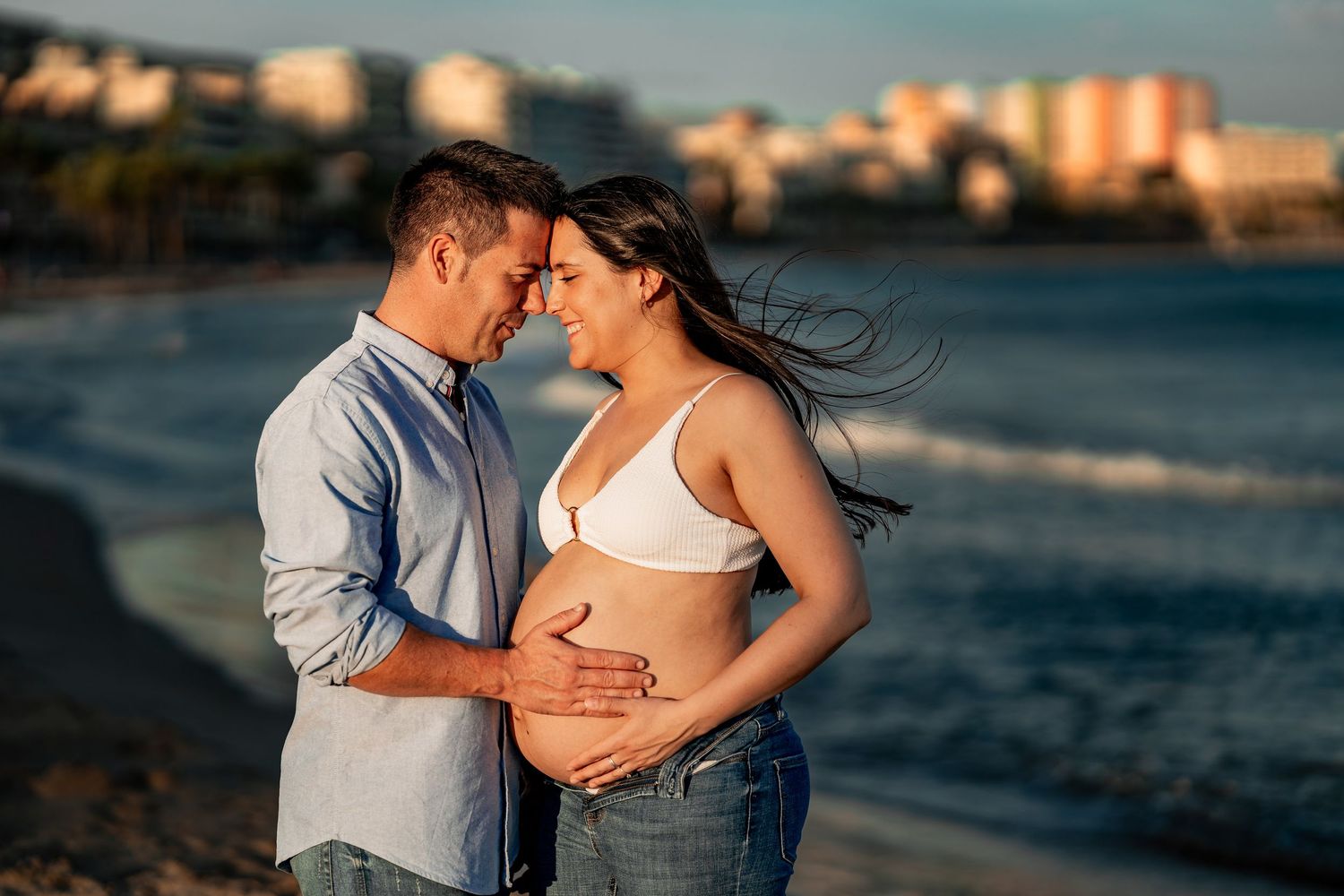 Fotografía Premamá en Villajoyosa | AnaVillamuelas Fotografía