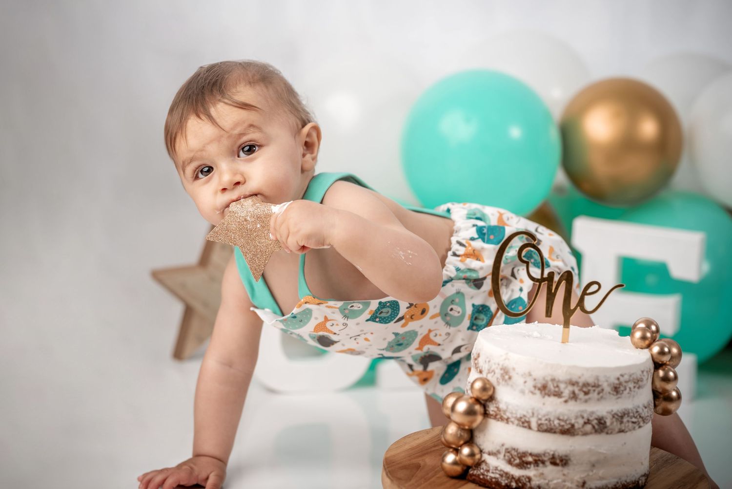 Fotografía Smash Cake en Toledo | AnaVillamuelas Fotografía
