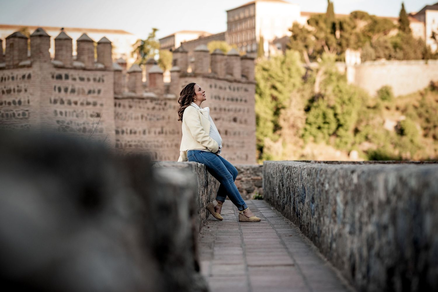 Fotografía Premamá en Toledo | AnaVillamuelas Fotografía