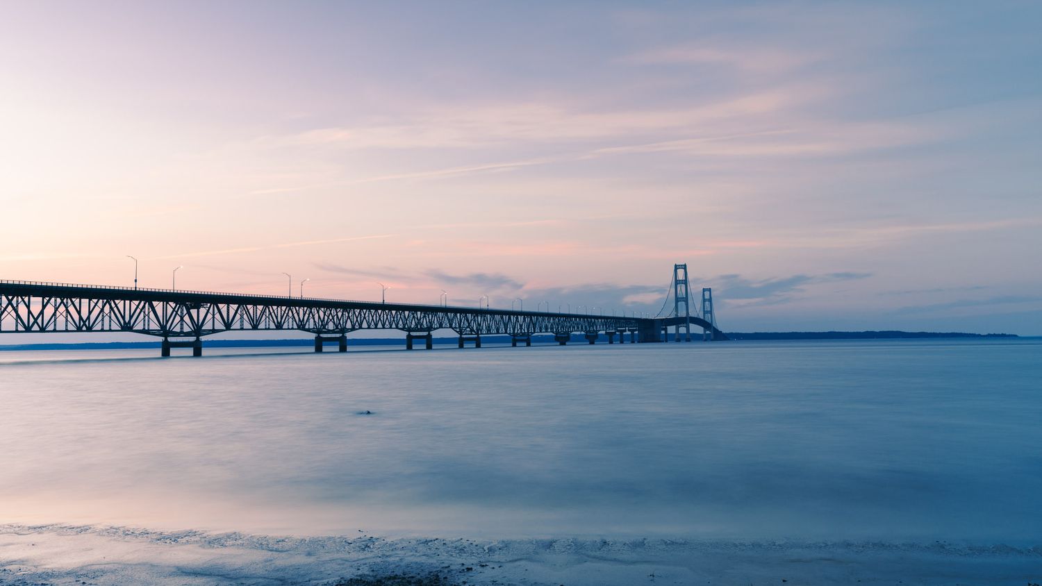 Fine art bridge photograph showcasing dramatic lighting and atmospheric scenery.