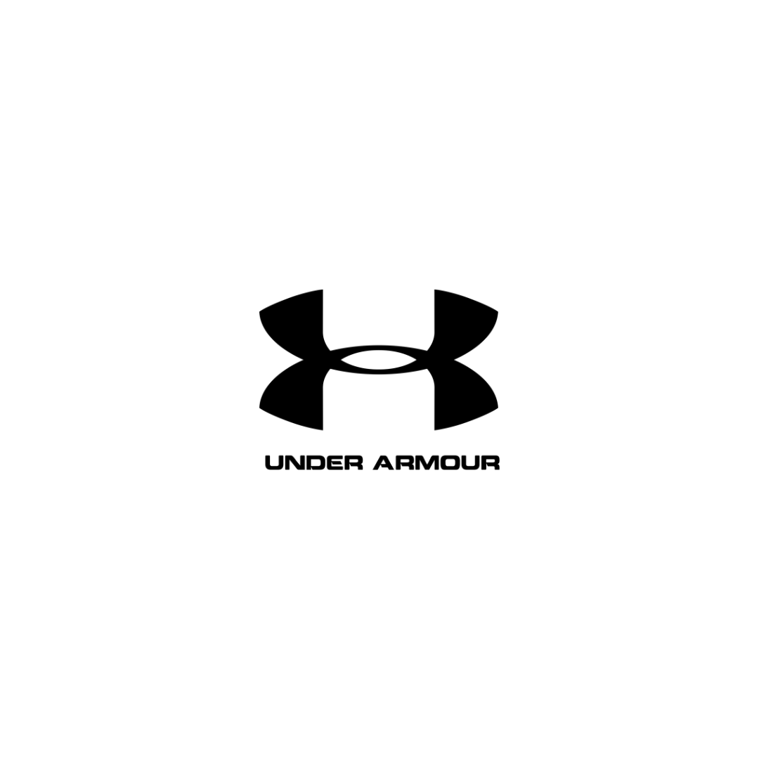 Under Armour athletic brand logo showing stylized UA symbol in black.