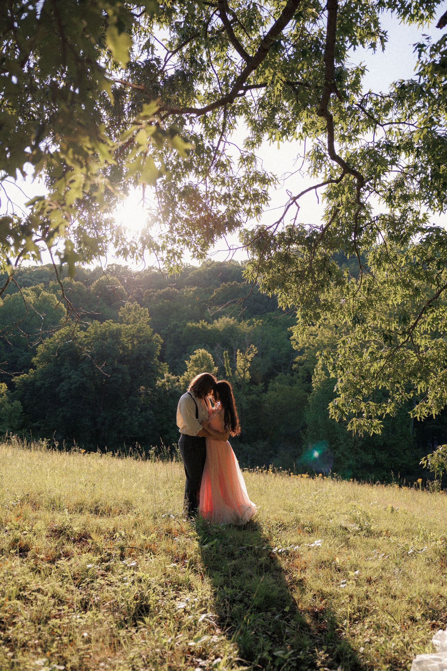 romantic fairytale couples photography in middle Tennessee
