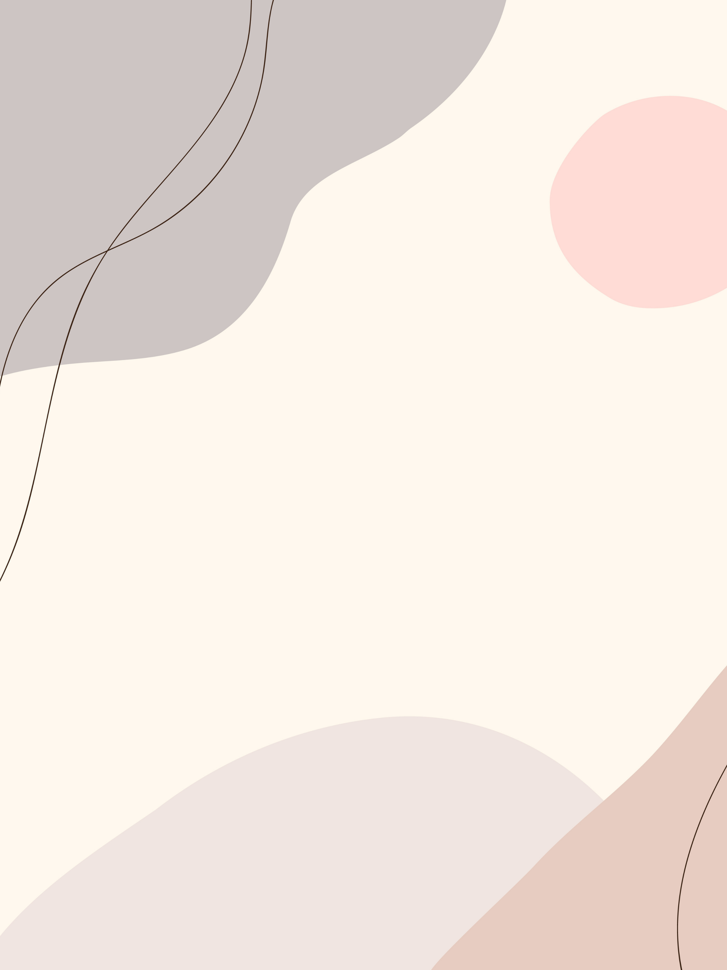 Abstract geometric shapes in soft pink and gray tones create a minimalist artistic composition.