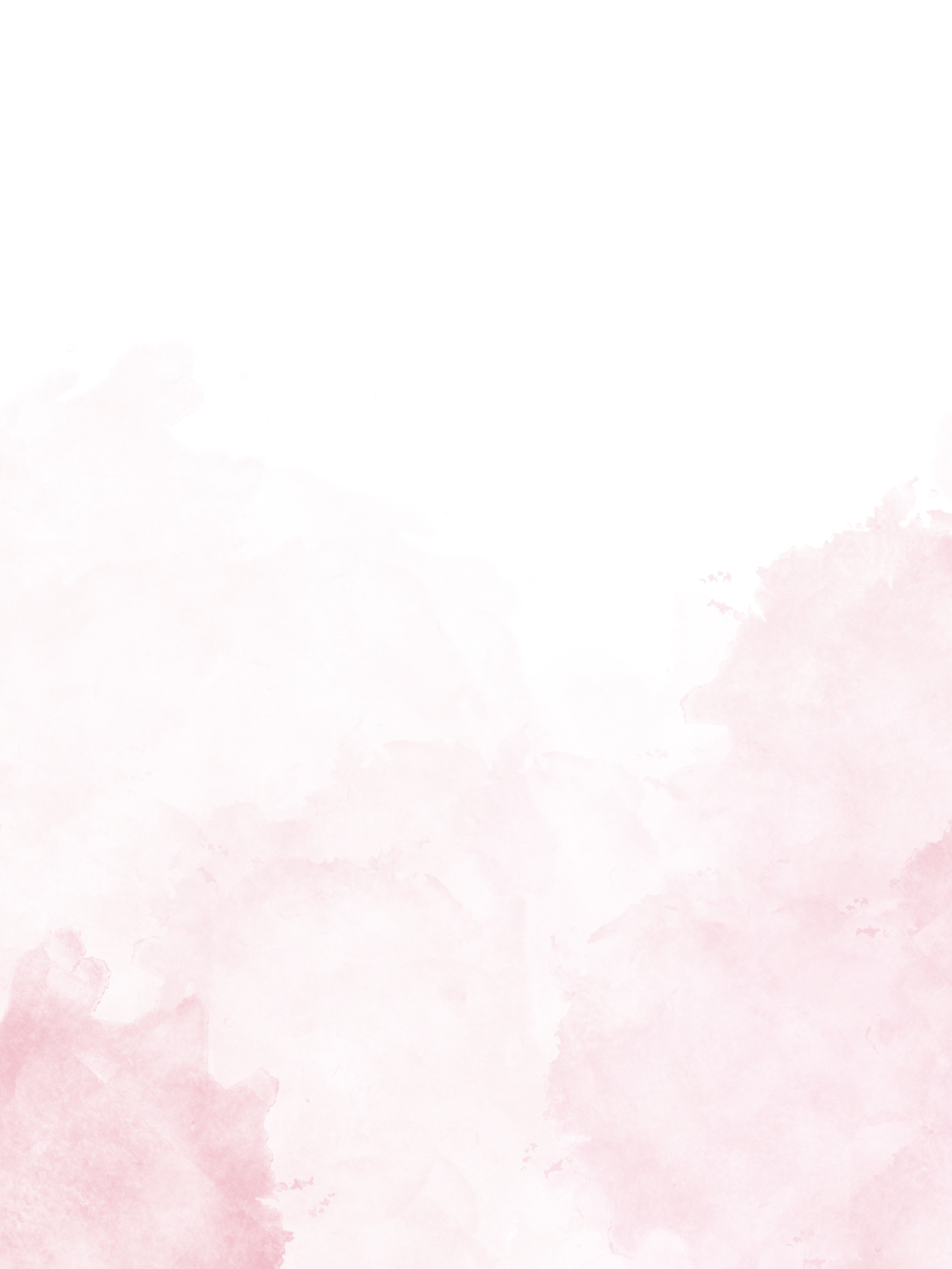 A serene pink watercolor background with delicate gradient wash effects creates a soft, dreamy texture.