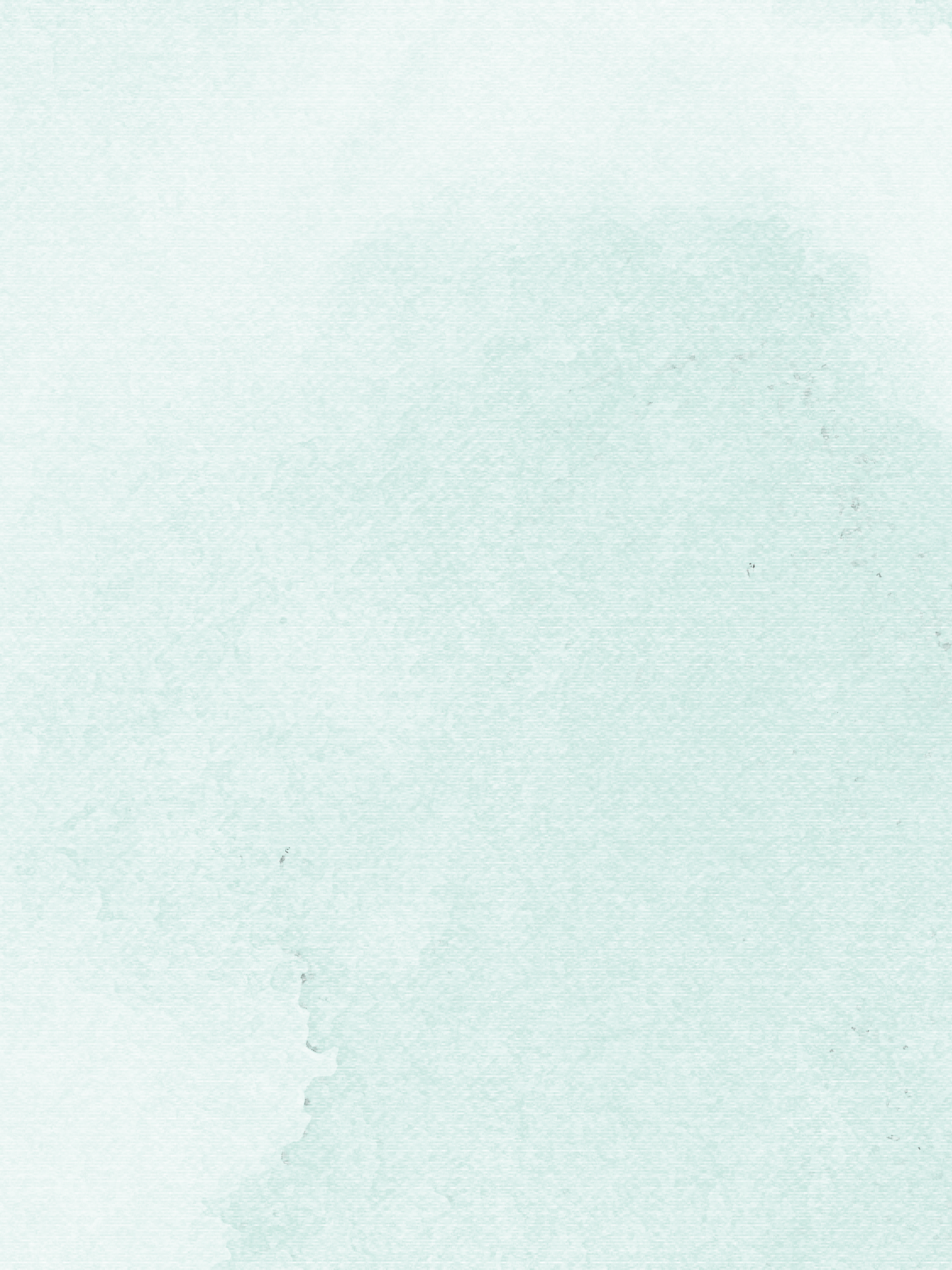 A serene turquoise and white abstract watercolor background with gentle gradient effects.