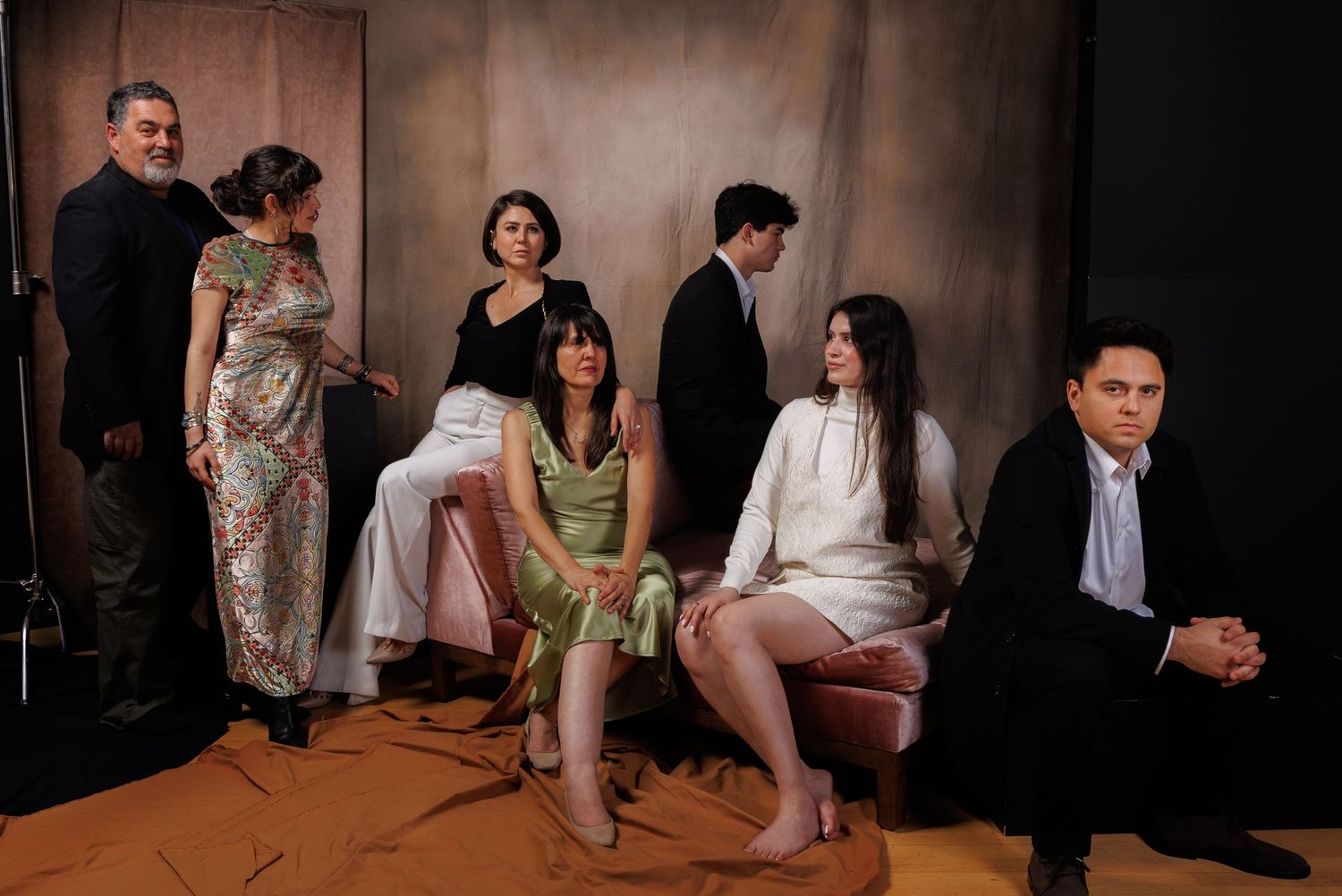 Bay Area photographer capturing family portraits in her Oakland studio.