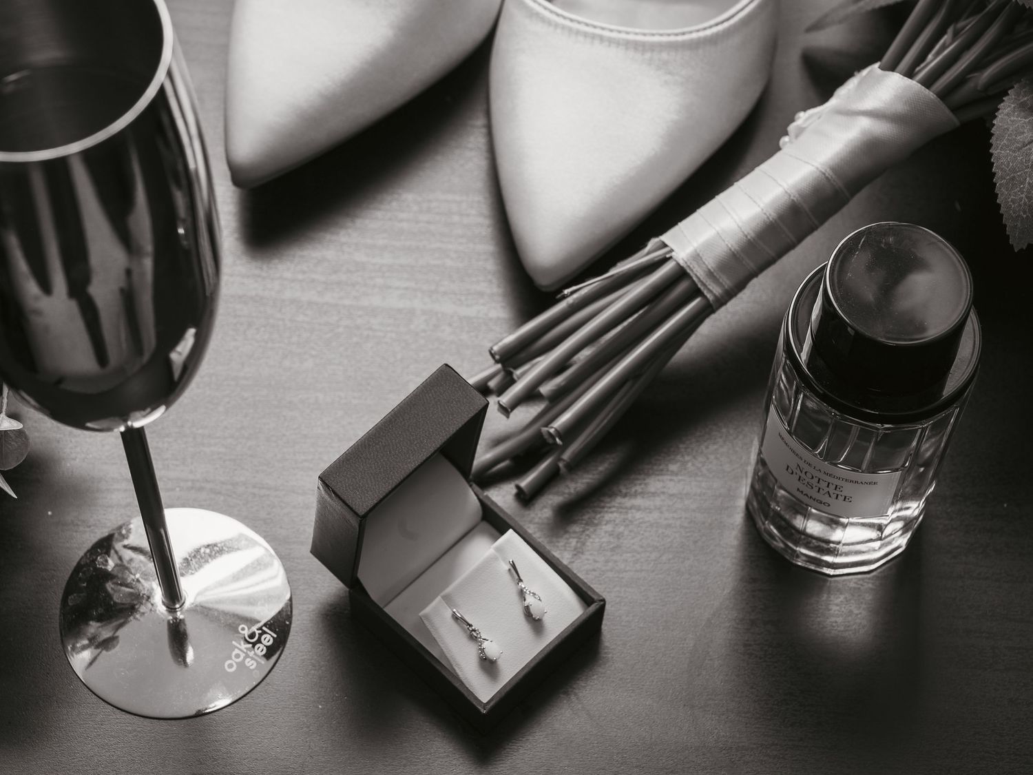 Close up of flat lay
