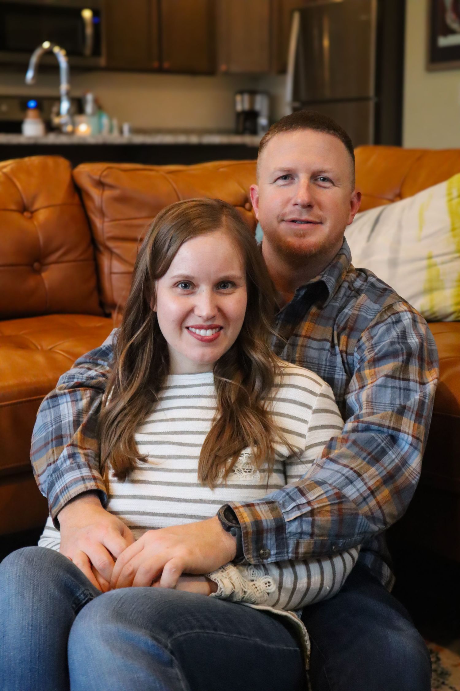 wife and husband, indoor photoshoot