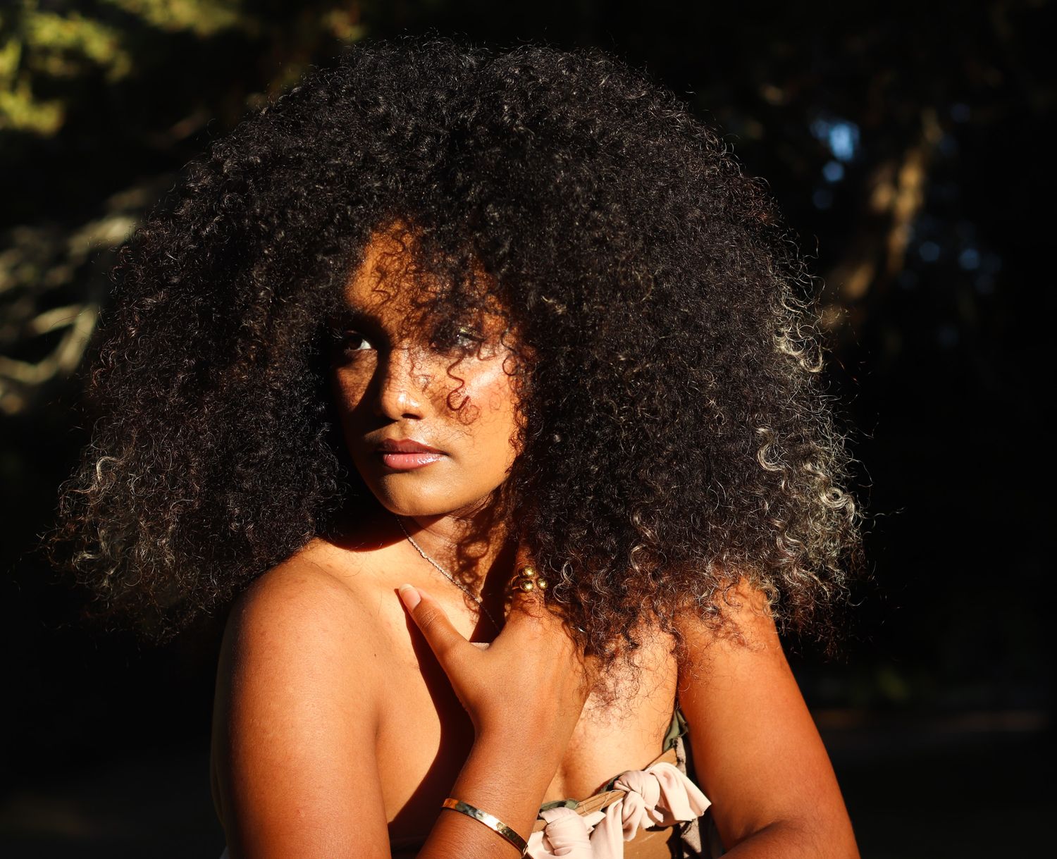 Headshot of a beautiful woman