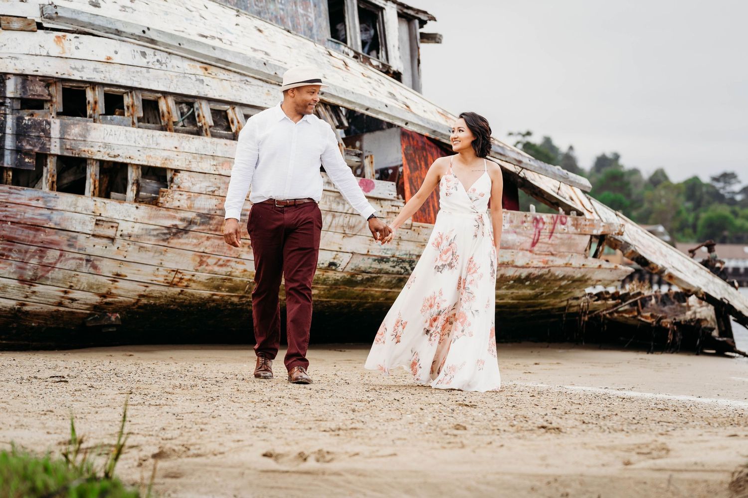 Save the Date photo - engagement shoot