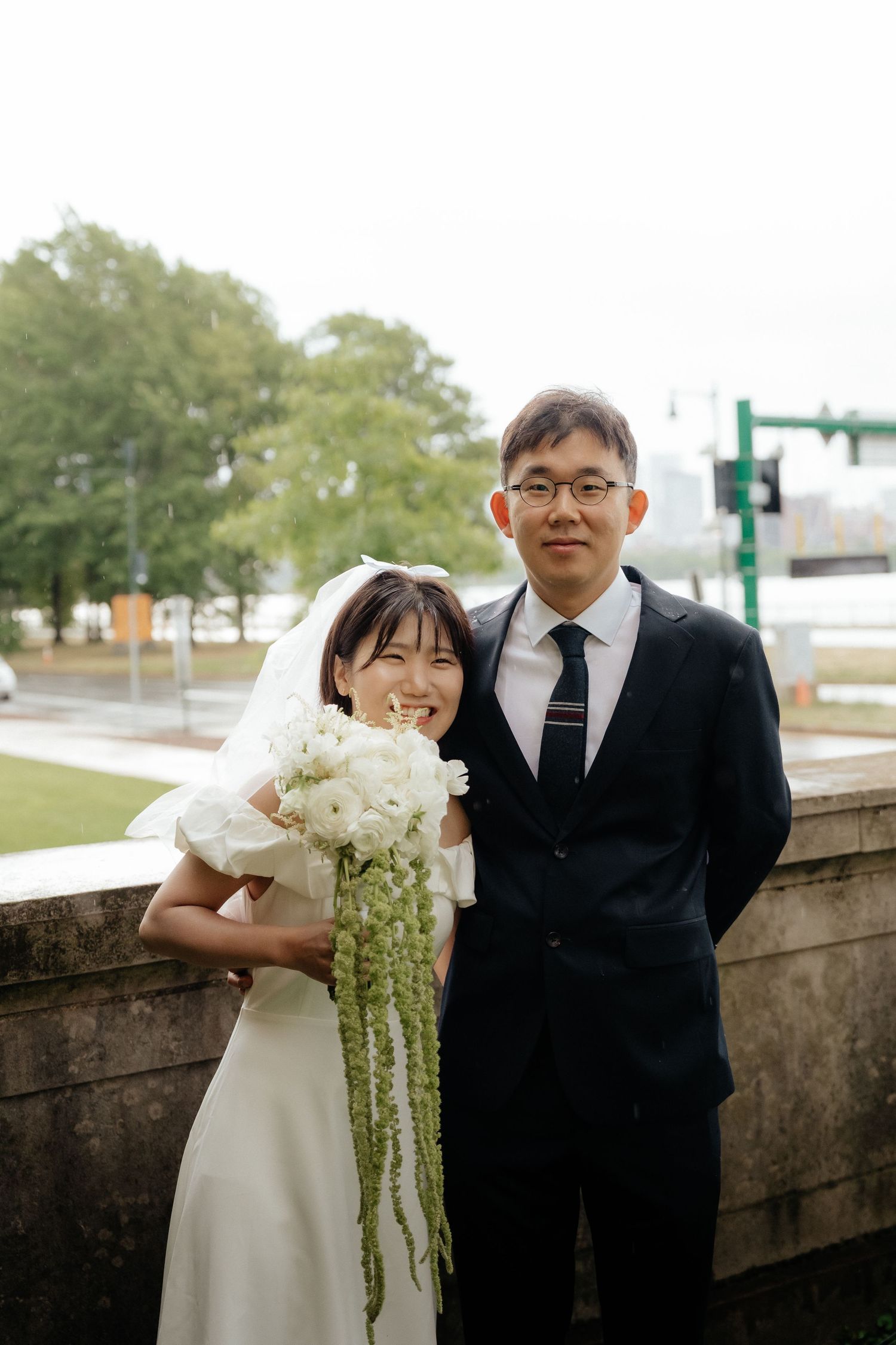 MIT campus engagement photos focusing on classical architecture and columns.