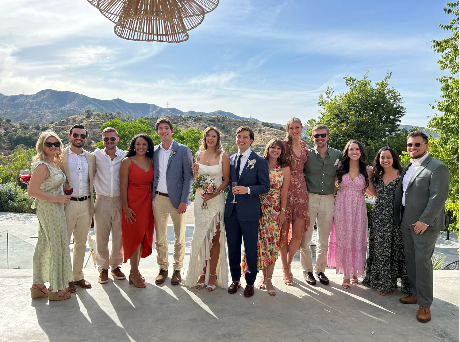 Destination wedding couple portraits in Marbella, Spain, ideal for San Diego couples.