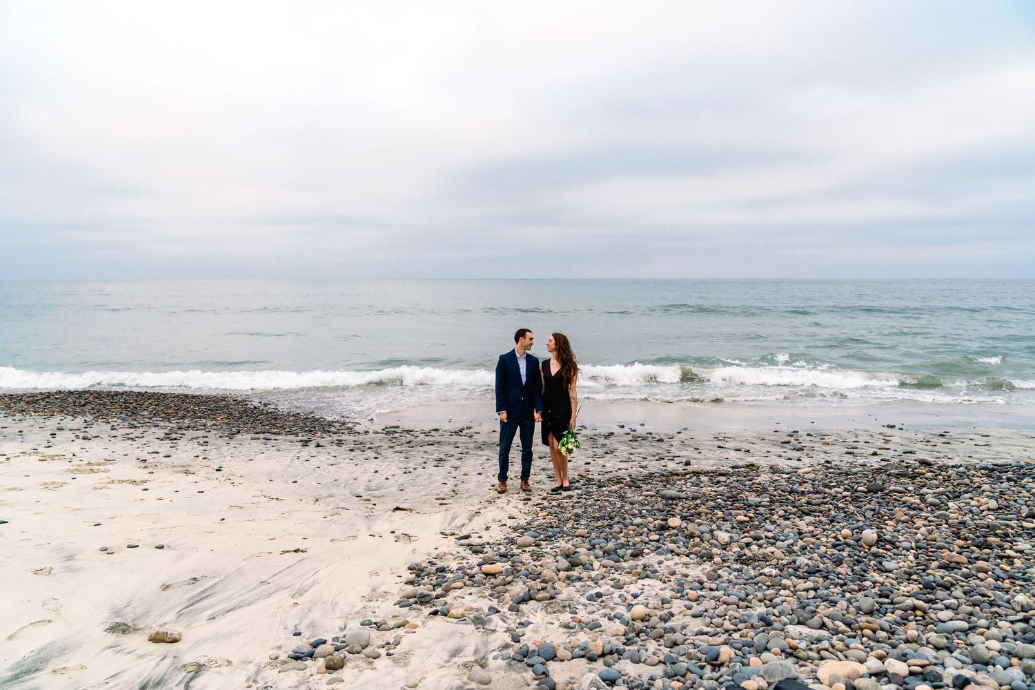 Beautiful beach engagement shoot locations for San Diego brides - carlsbad beach