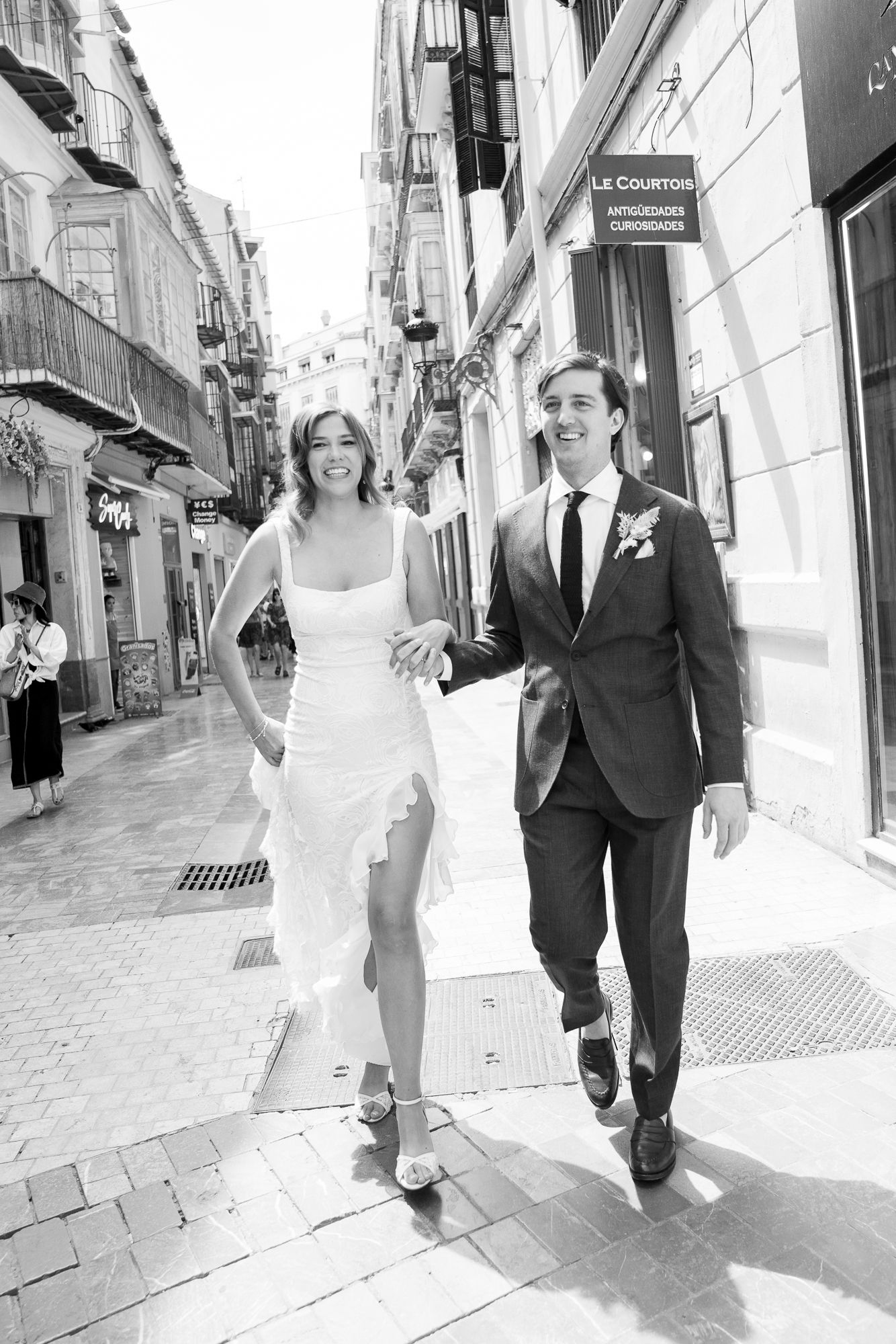 San Diego photographer captures stunning couple portraits in Marbella, Spain.