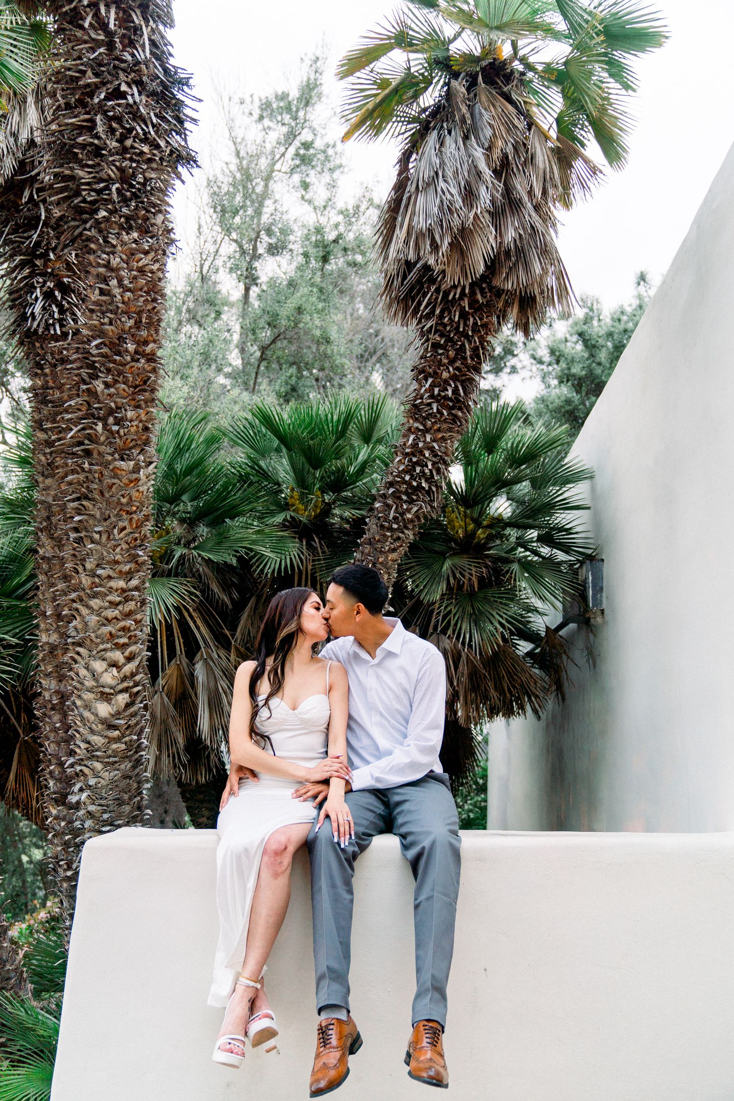 San Diego Wedding Photographer Engagement Photoshoot at SD History Museum Location Historic and Unique Photos