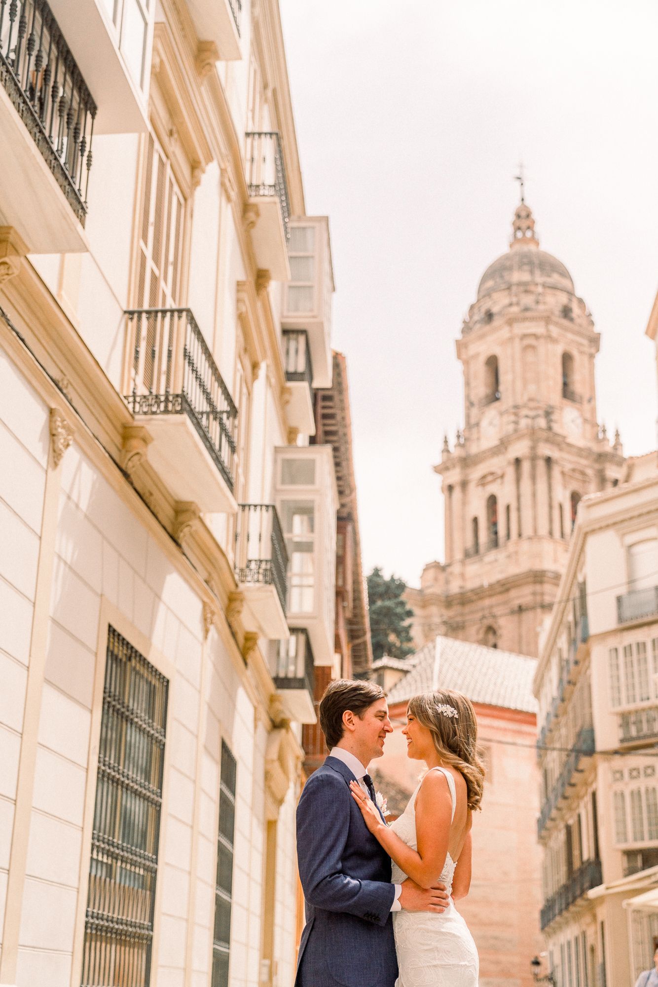 San Diego photographer captures stunning couple portraits in Marbella, Spain.