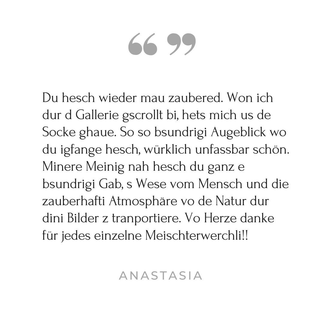 Three handwritten German text quotes arranged side by side with a minimalist design on a light background.