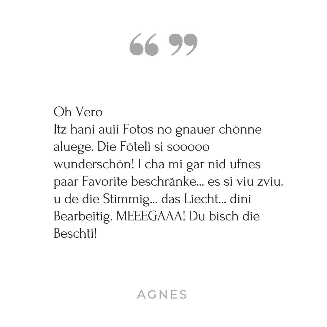 Three short text comments in German displayed in a minimalist gray layout with attribution names below.