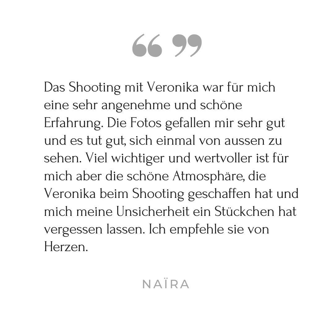 Kunden-Testimonial Boudoir-Shooting in Thun