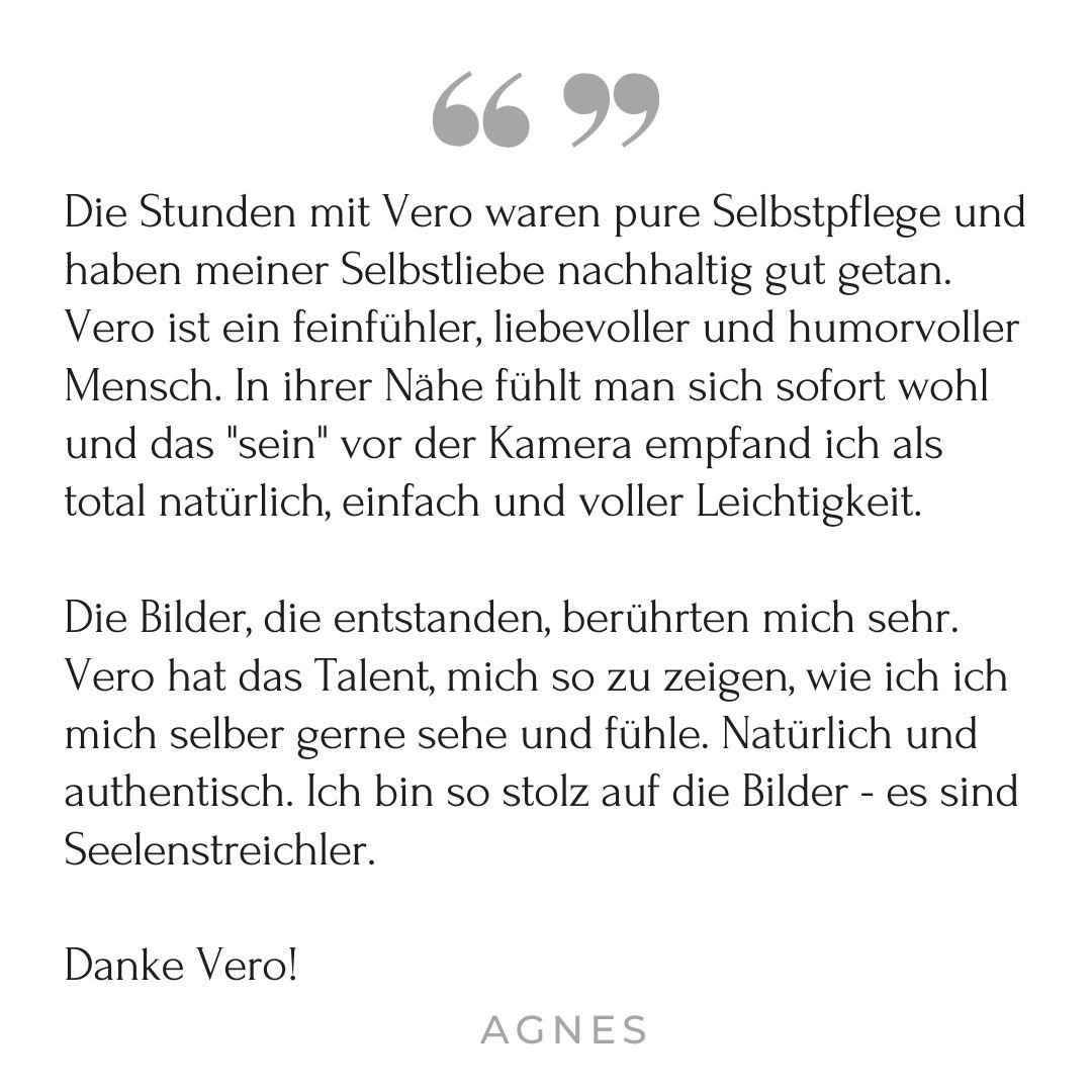Handwritten text in German appears on a white background with quotation marks at the top.