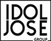 Black and white logo design showing text IDOL DO JOSE in modern typography.