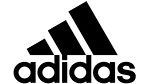 Three Adidas logo variations showing the iconic three stripes design.