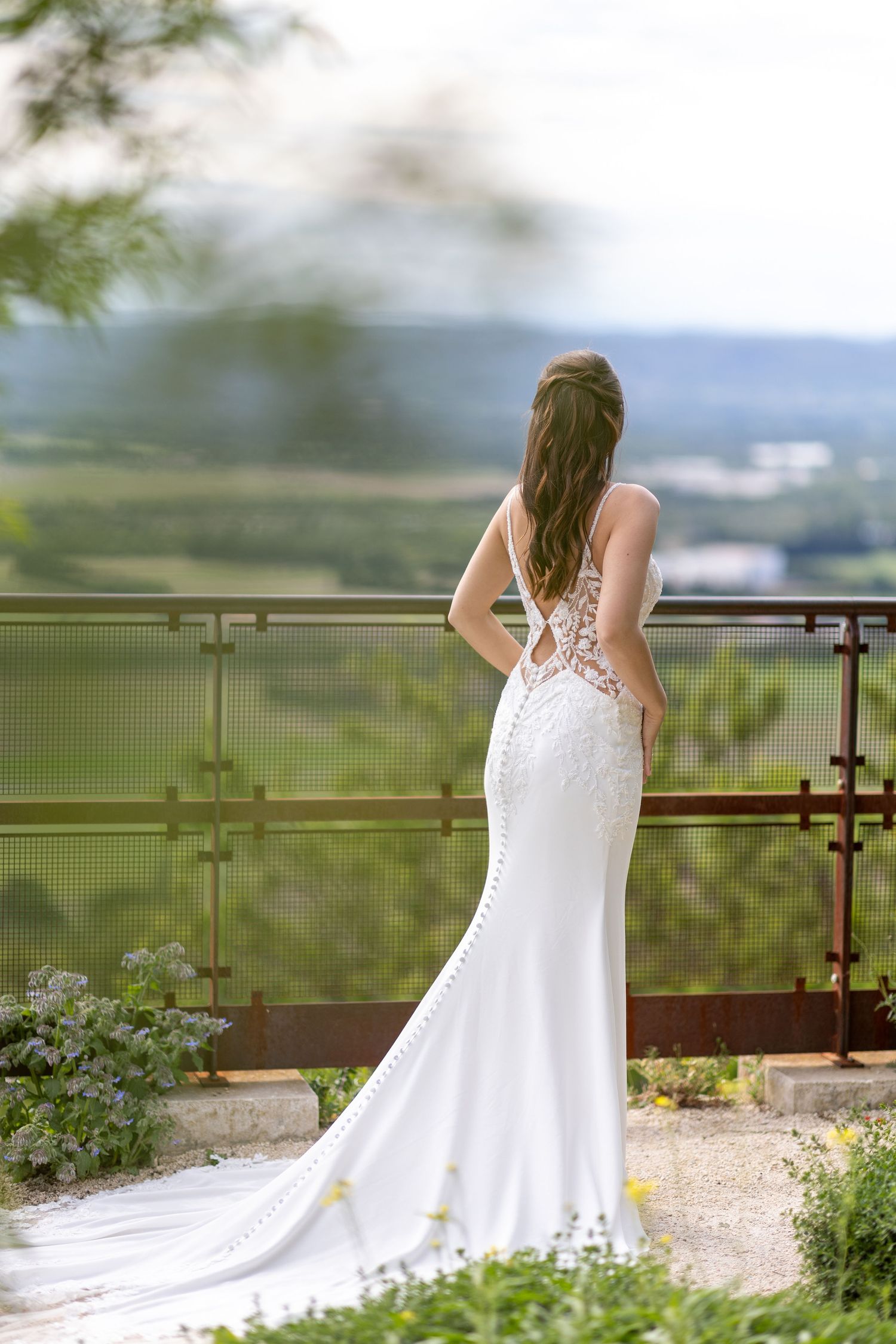 Photographie de la robe de mariée à Beaune